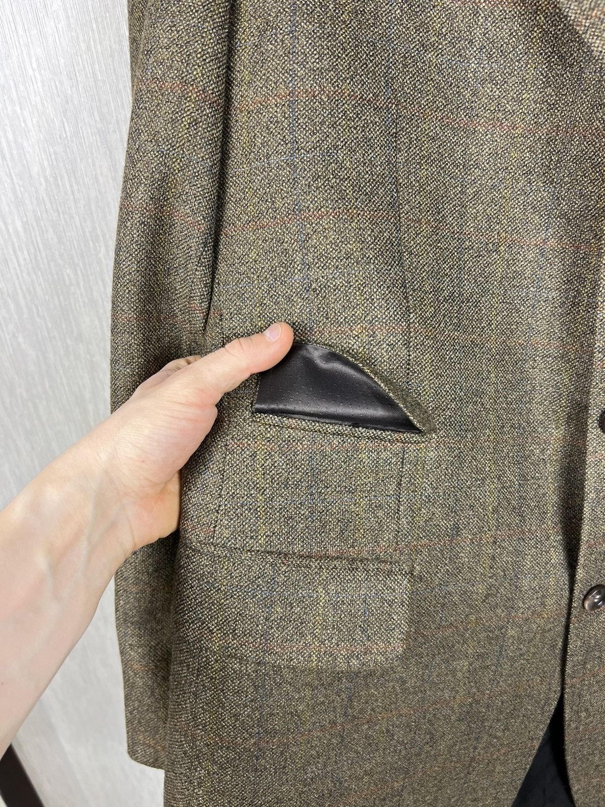 Burberry Vintage Burberry London wool bristol checked blazer jacket Size US L / EU 52-54 / 3 - 8 Thumbnail