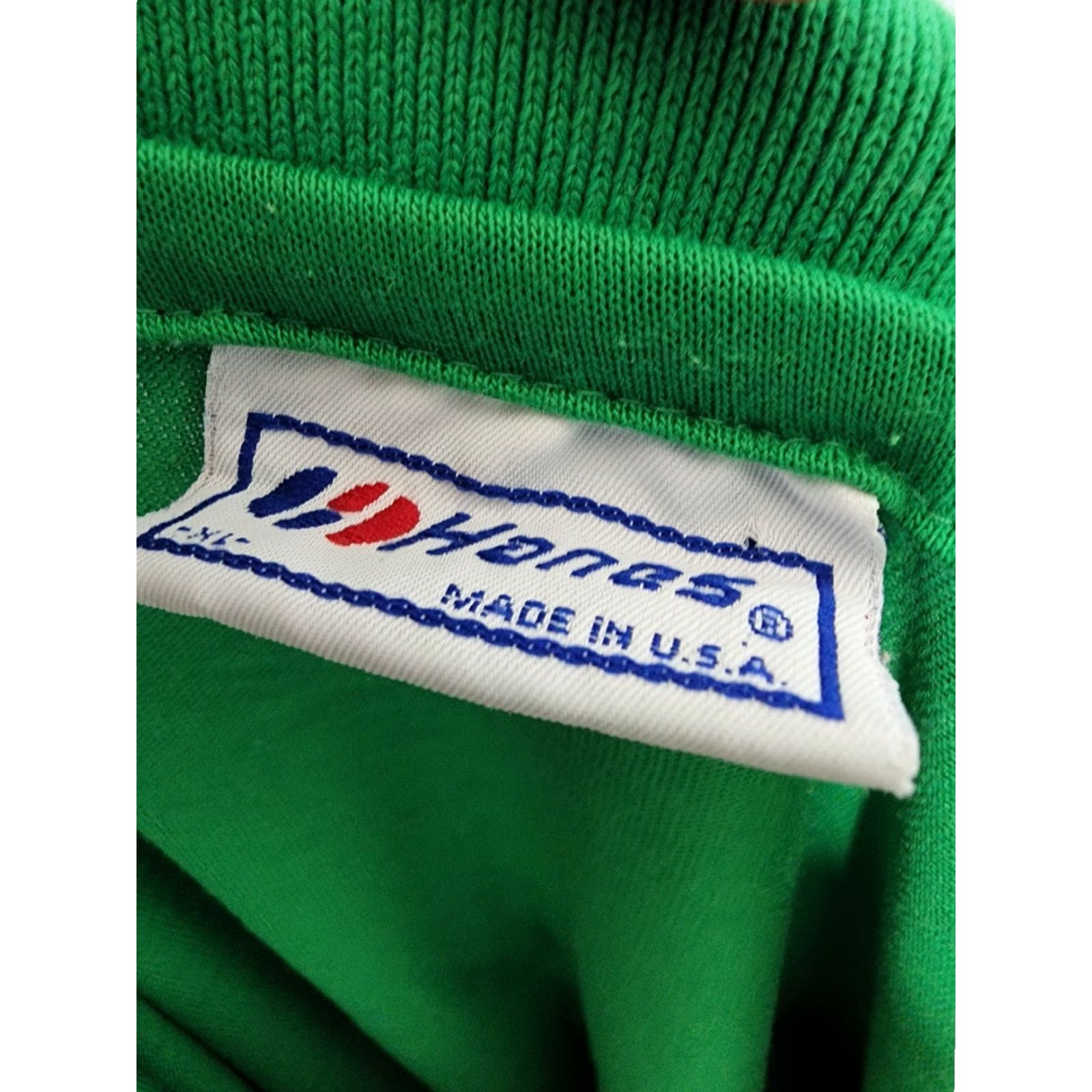 Hanes VINTAGE Hanes Moss Springs Society Pocket Polo Shirt JAP 89 Mens XL Green 90s Casual/Activewear Shirt Size US XL / EU 56 / 4 - 6 Thumbnail