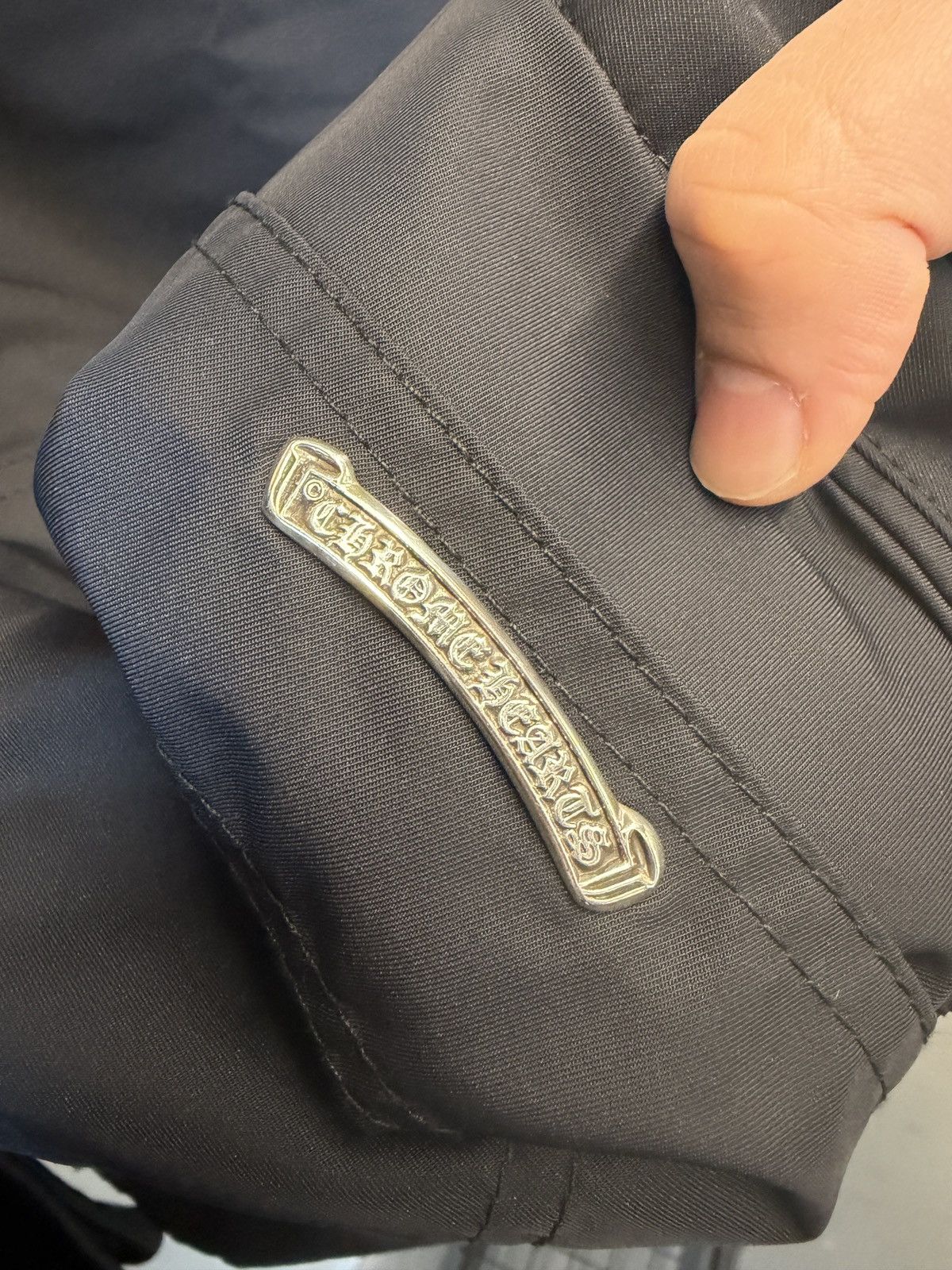 Chrome Hearts Chrome Hearts Carpenter Double Knee Nylon/Leather Pants Size US 36 / EU 52 - 15 Thumbnail