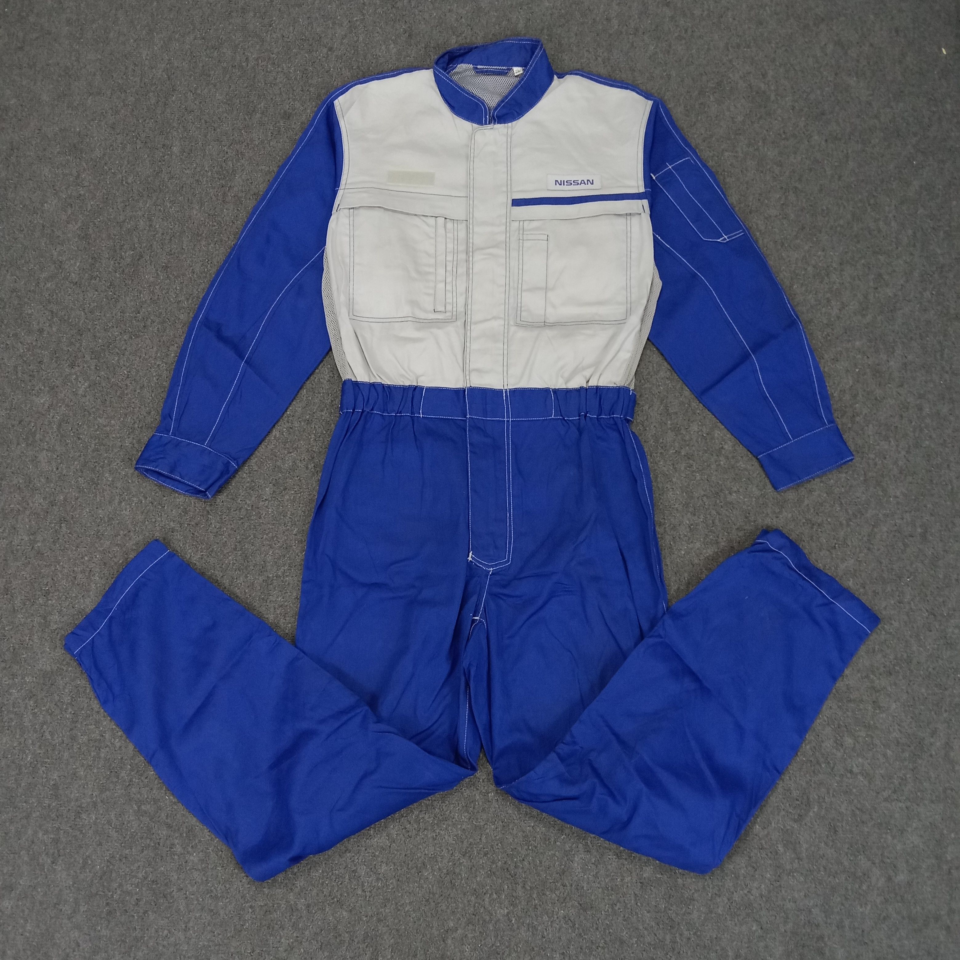 Japanese Brand × Vintage Nissan Japanese Racing Team Coverall Jacket Size US M / EU 48-50 / 2 - 4 Thumbnail