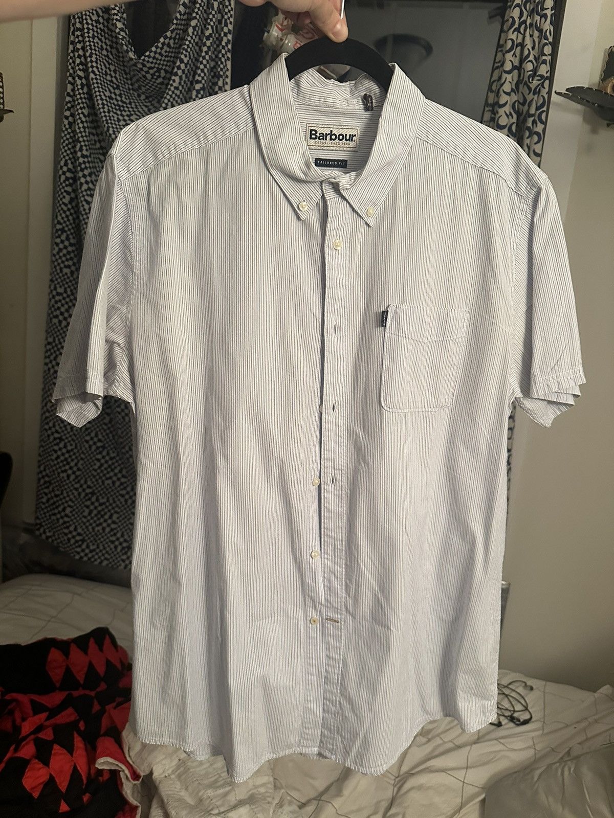 Barbour Barbour striped short sleeve button up Size US M / EU 48-50 / 2 - 1 Thumbnail
