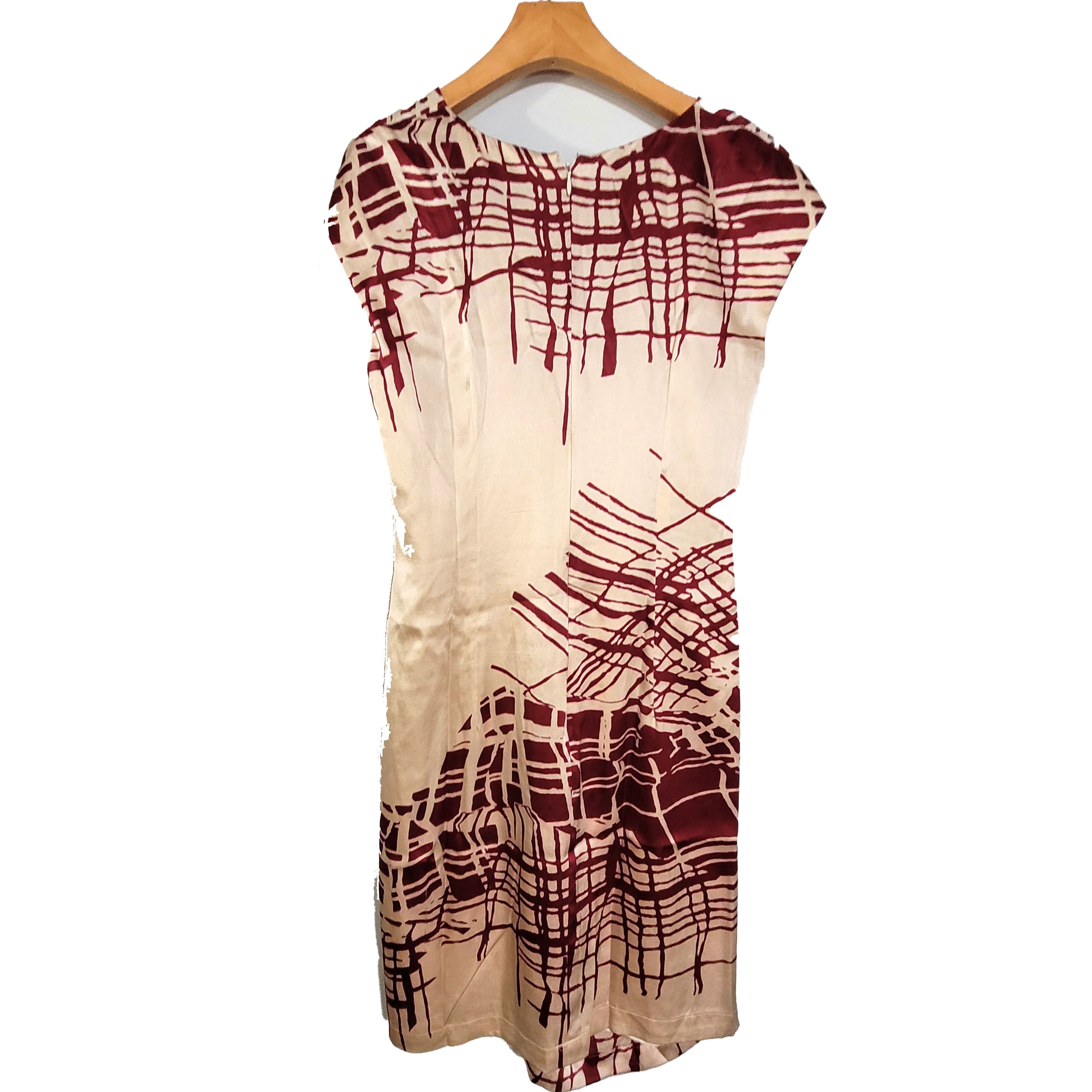 Other Women's Silk Size S Short Sleeve Satin Dress SBK129 Size S / US 4 / IT 40 - 2 Thumbnail