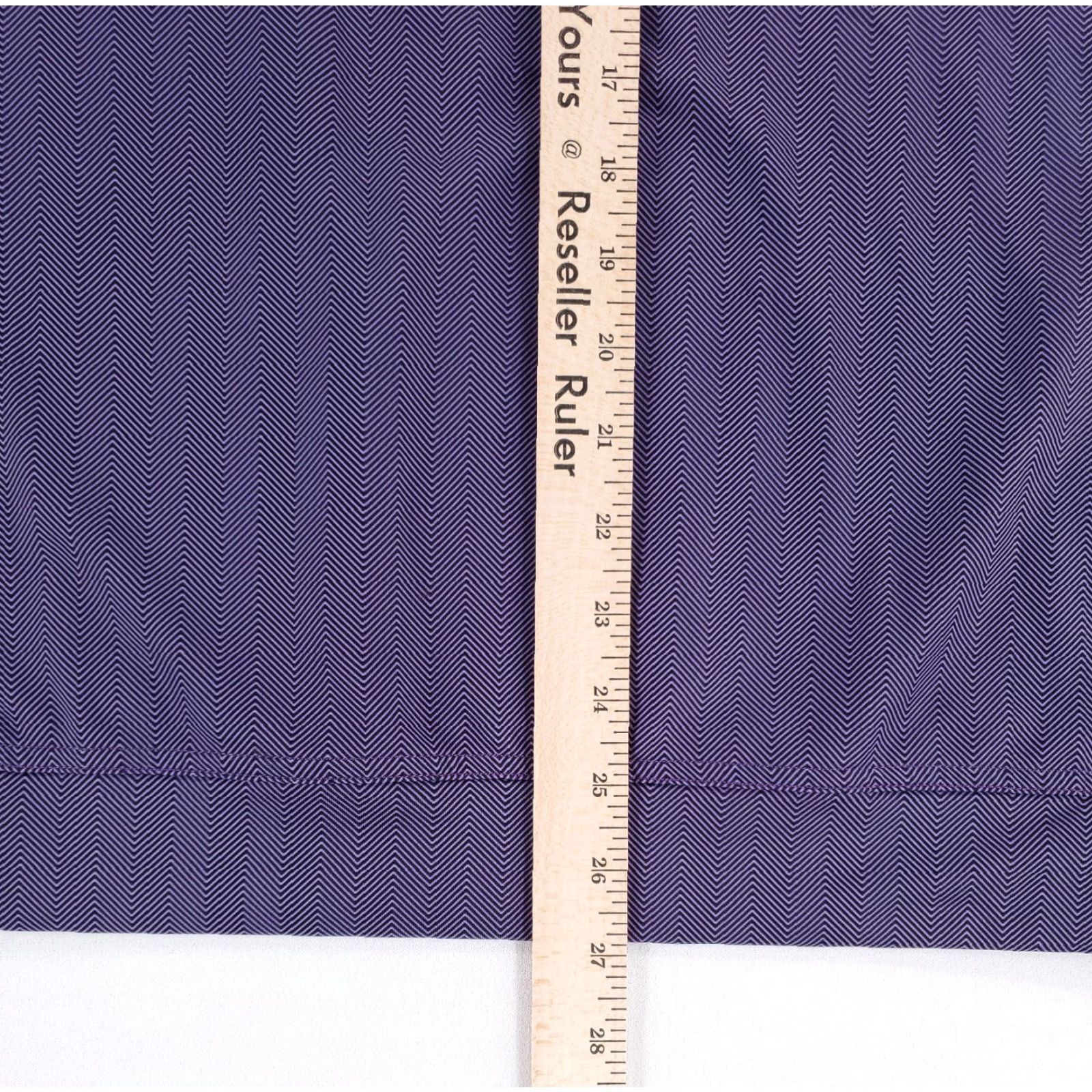 Peter Millar Peter Millar Perth Wicking 1/4 Zip Purple Zig Zag Long Sleeve Shirt Mens M Size US M / EU 48-50 / 2 - 7 Thumbnail