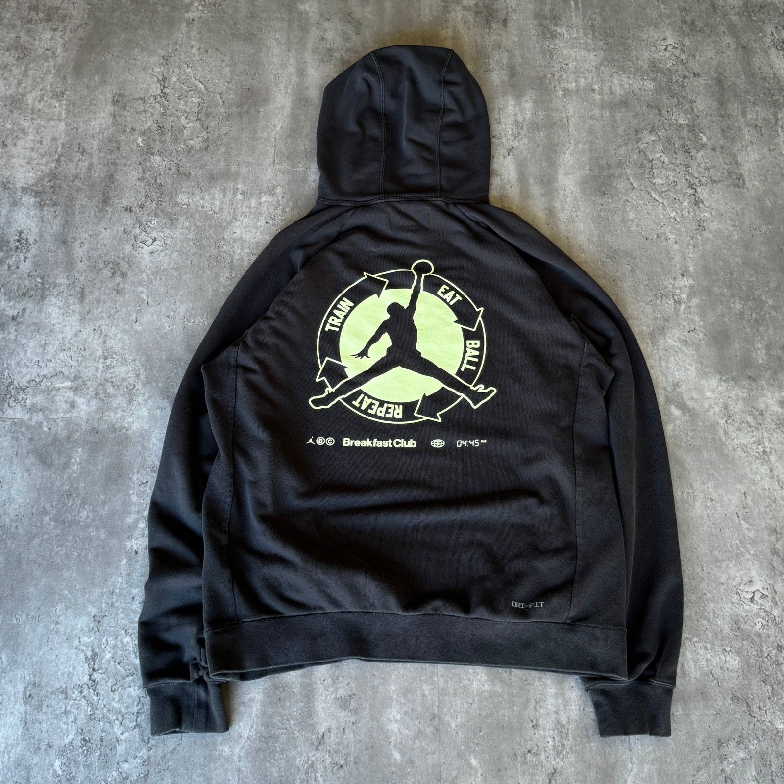 Jordan Brand × Nike × Vintage Crazy Vintage Y2K Jordan Brand Skater Grunge Unique Hoodie Size US M / EU 48-50 / 2 - 1 Thumbnail