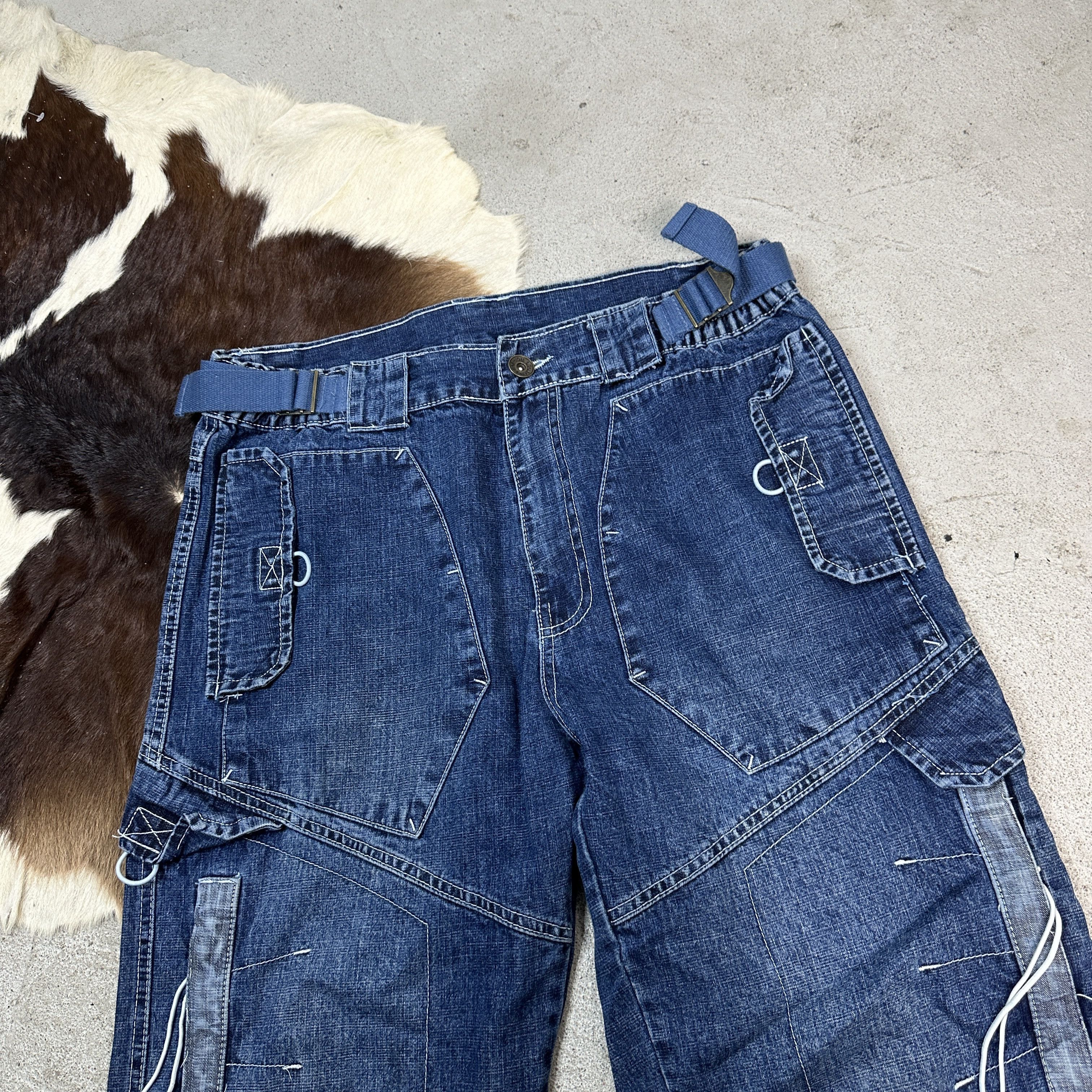 Vintage Vintage Wide Leg Hip-Hop Y2K Jeans Size US 36 / EU 52 - 4 Thumbnail