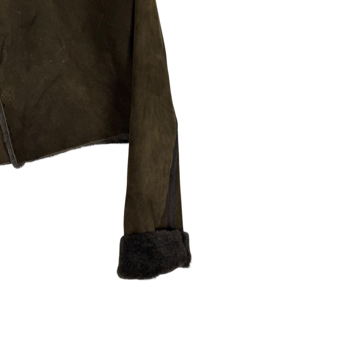 Yohji Yamamoto 🔥YOHJI YAMAMOTO SIGNATURE MOLESKIN CROP JACKET Size S / US 4 / IT 40 - 7 Thumbnail