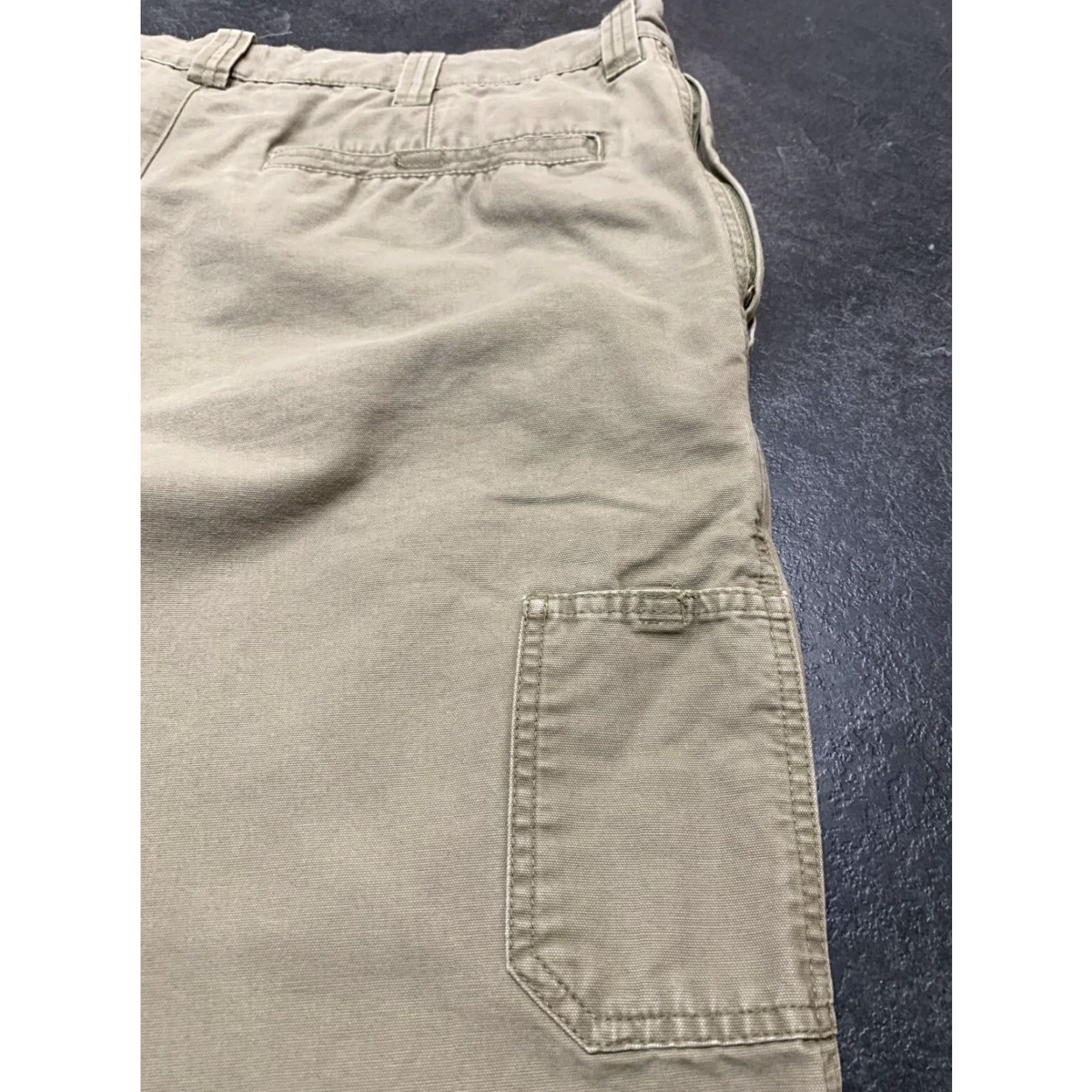 Vintage VINTAGE Columbia Mens Cargo Pants Size 38x33 Khaki Canvas Outdoor Workwear Straight Fit Size US 38 / EU 54 - 5 Thumbnail