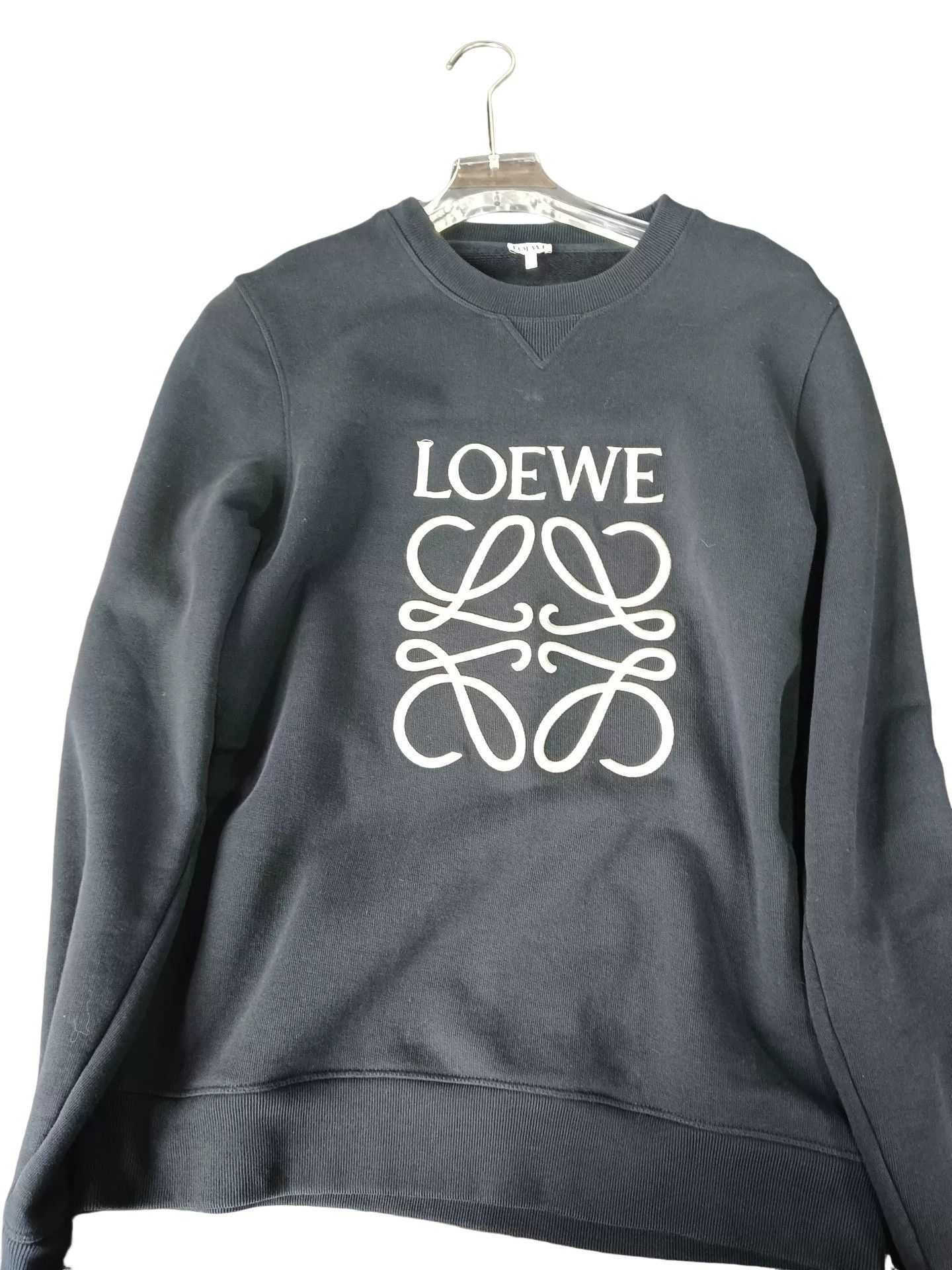 Loewe Loewe Embroidered Anagram Sweatshirt Size M Size US M / EU 48-50 / 2 - 1 Thumbnail