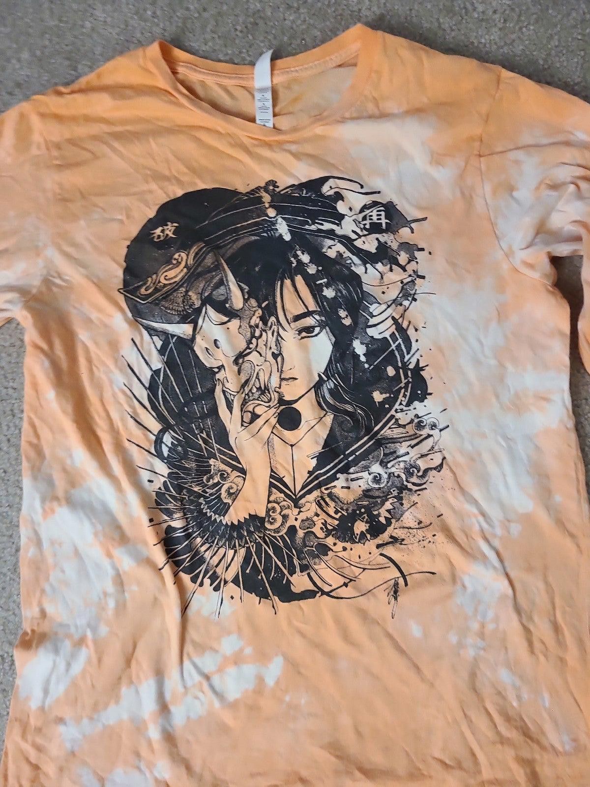 Other Hvy Blk Destruction Rebirth Manga Long Sleeve Tye Dye Tee Size US XL / EU 56 / 4 - 5 Thumbnail