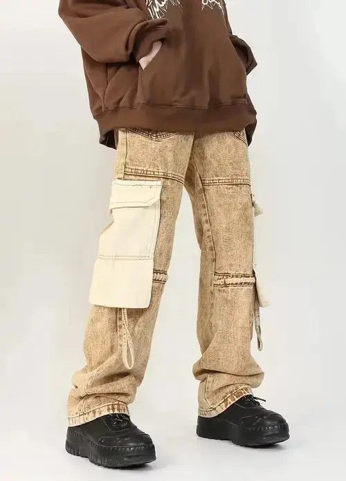 Other Multipocket utility hip hop cargo jeans Size US 26 / EU 42 - 1 Thumbnail