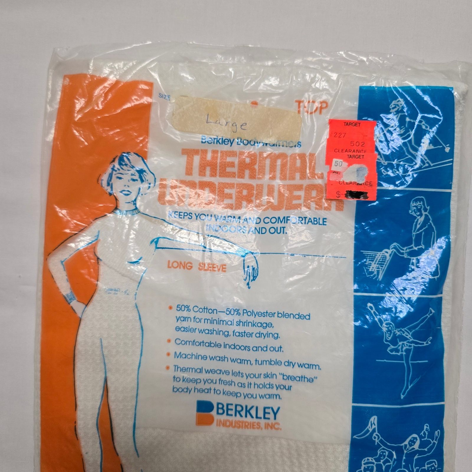 Vintage Vintage Waffle Knit Thermal Longsleeve L Berkley Thermal Size US L / EU 52-54 / 3 - 2 Thumbnail