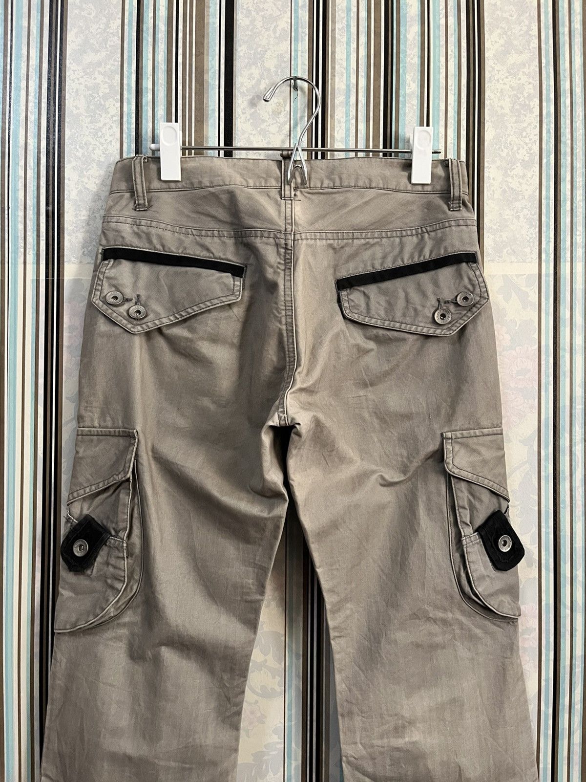 semanticdesign 1990s flared cargo pockets #H1 Size US 28 / EU 44 - 4 Thumbnail