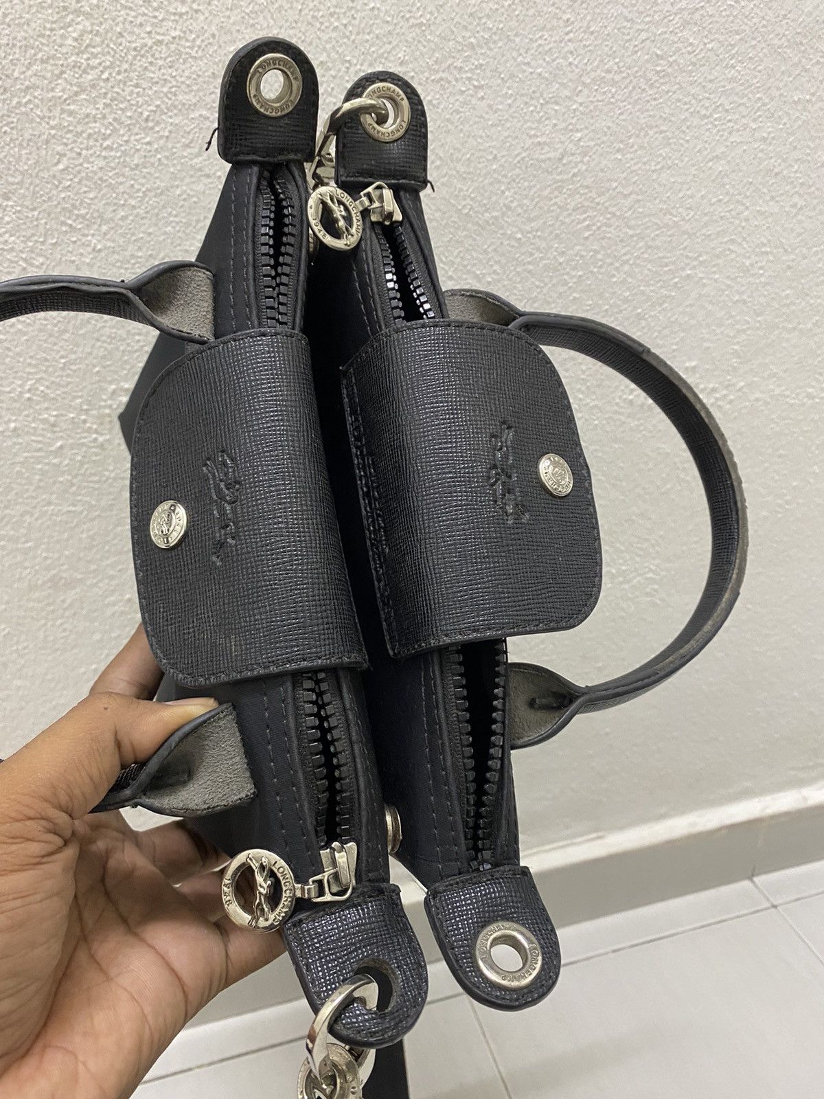 Longchamp LONGCHAMP LE PLIAGE TWIN BAG CROSS BODY BAG Size ONE SIZE - 9 Thumbnail