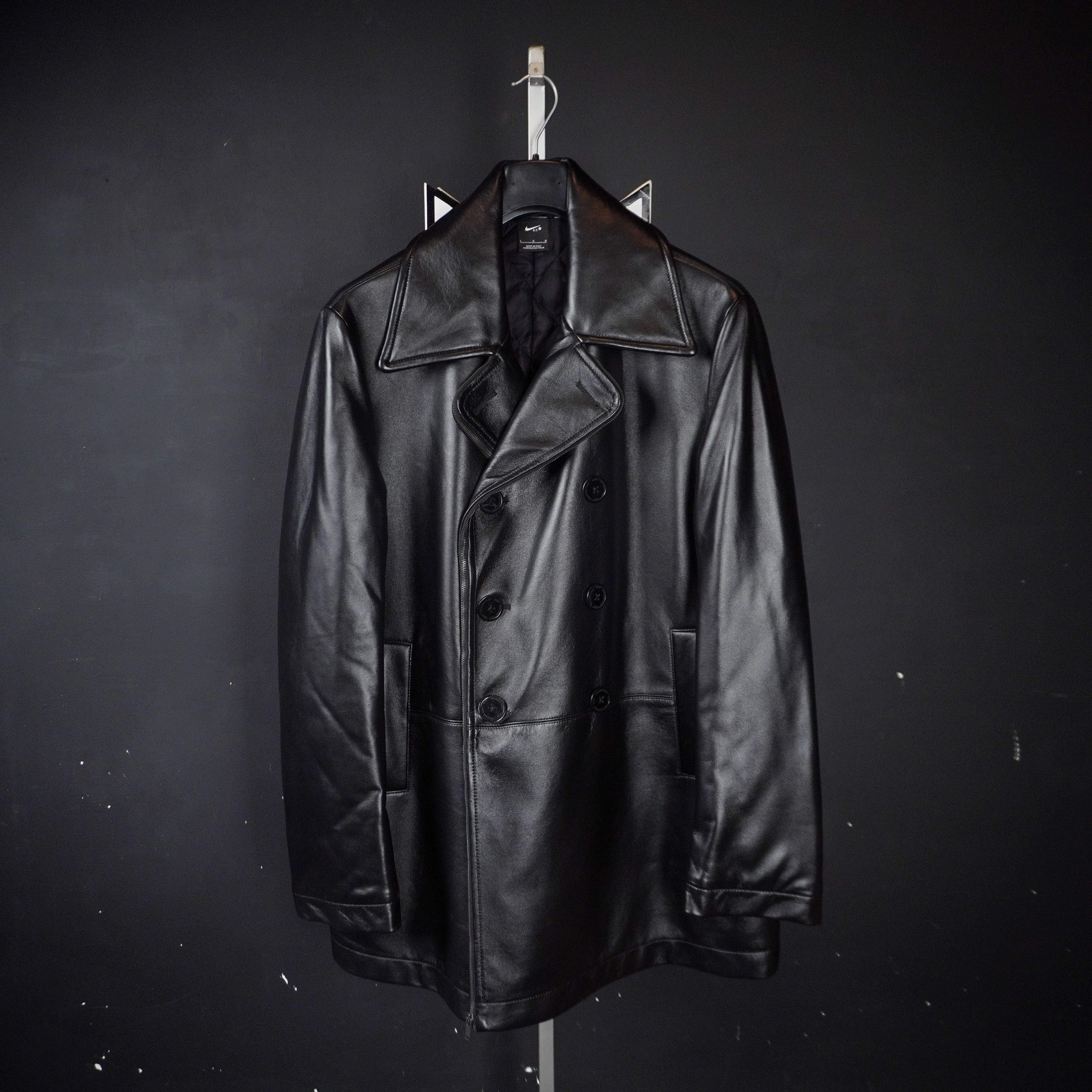 Nike × Stussy Stussy x Nike 1 of 25 Leather Jacket | Grailed