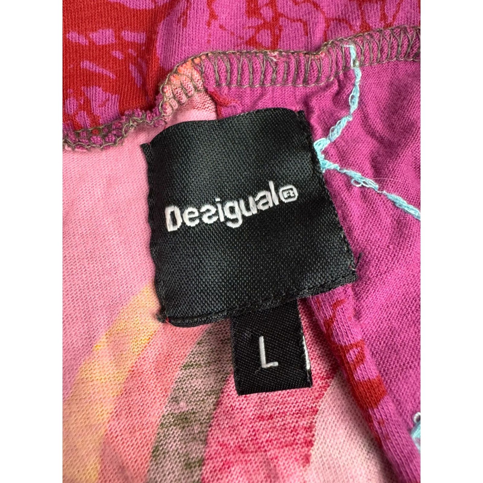 Desigual Desigual Skirt L Womens Multicoloured Knee Length Skirt Size 36" / US 14 / IT 50 - 5 Thumbnail