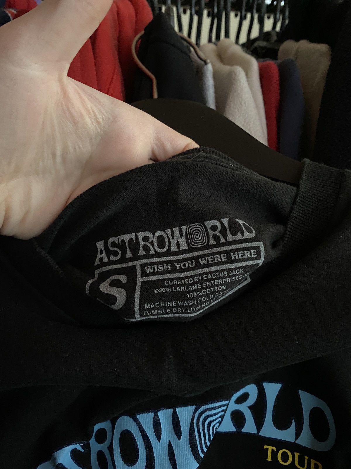 Travis Scott ASTROWORLD TOUR VINTAGE T-SHIRT TRAVIS SCOTT Size US XS / EU 42 / 0 - 5 Thumbnail