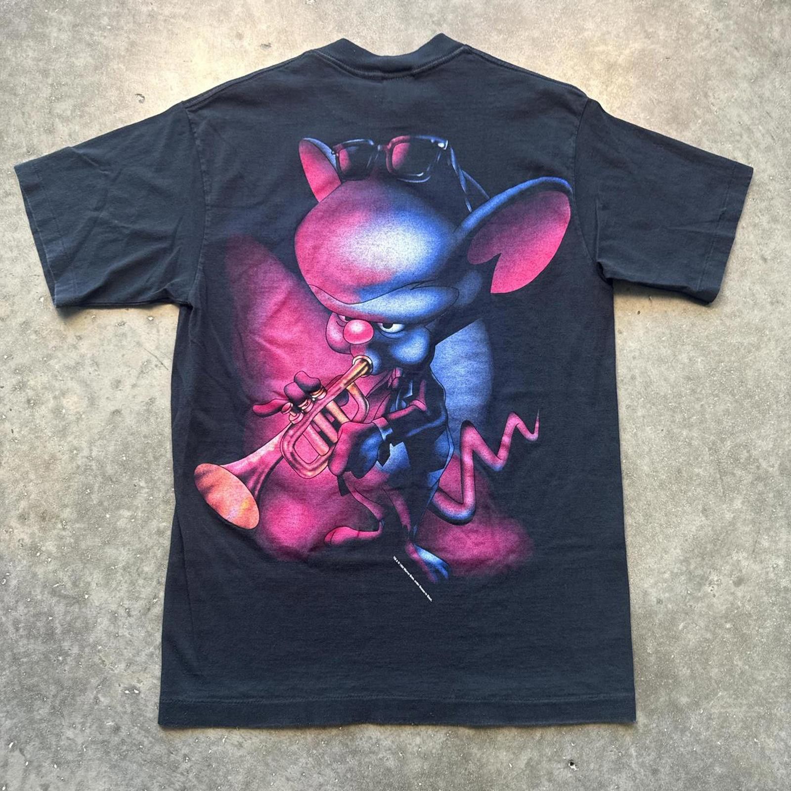 Other Animaniacs Pinky & The Brain 1996 Cartoon T-Shirt Size US L / EU 52-54 / 3 - 2 Thumbnail