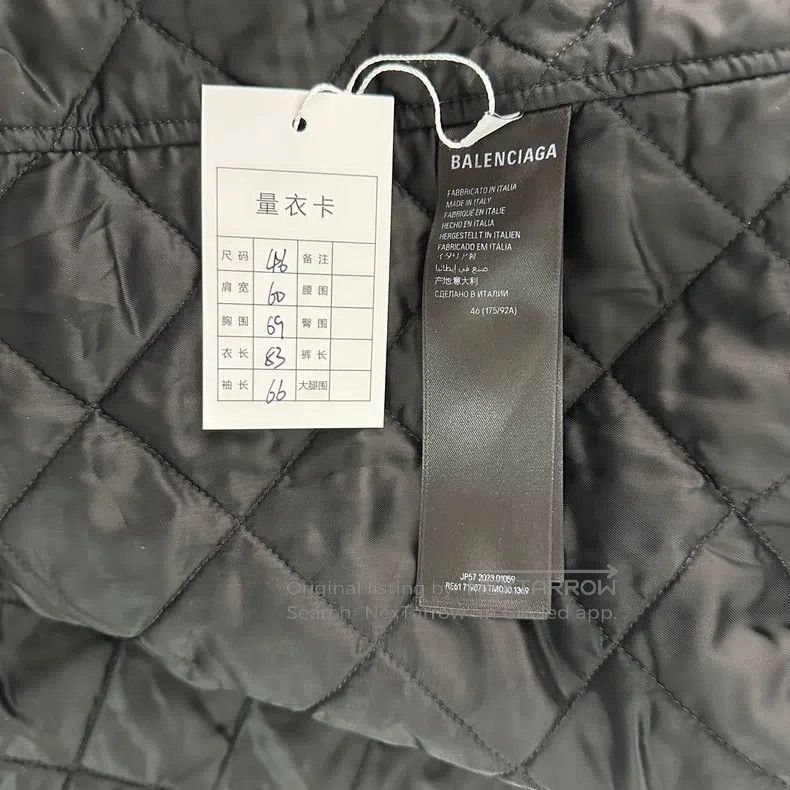 Balenciaga Balenciaga Double B Buckle Printed Fleece Jacket Size US S / EU 44-46 / 1 - 4 Thumbnail