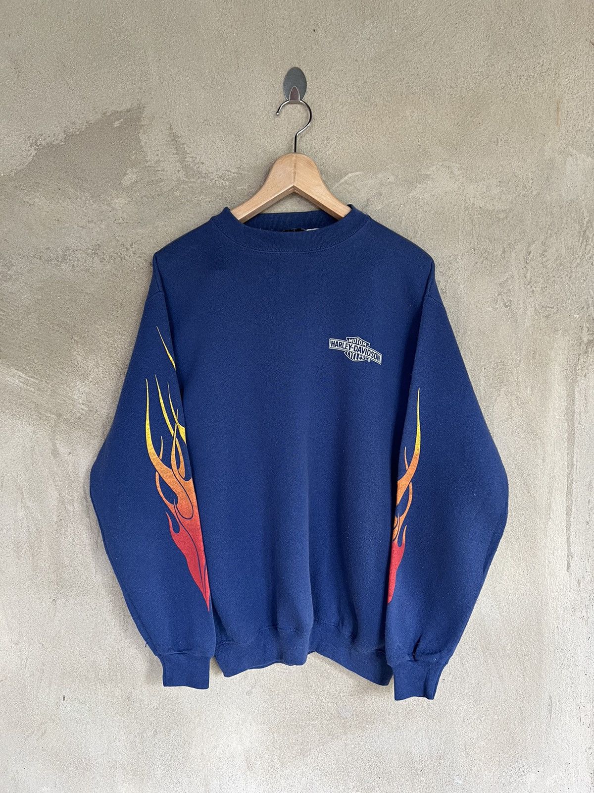 Harley Davidson Vintage Harley Davidson Motorcycle Sweatshirt Size US S / EU 44-46 / 1 - 3 Thumbnail
