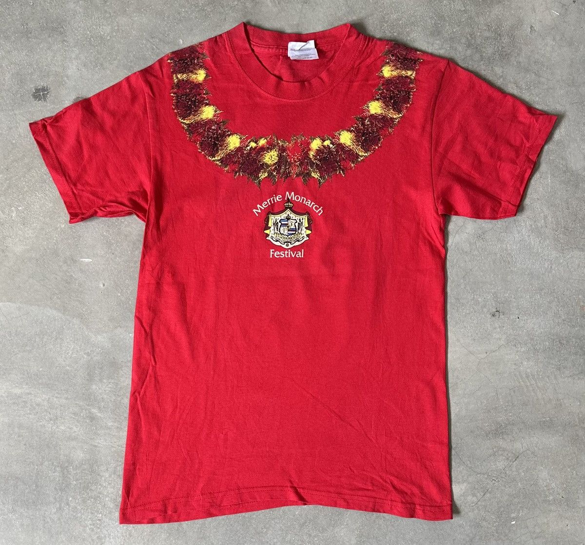 Vintage VINTAGE MERRIE MONARCH FESTIVAL HAWAII TEE Size US S / EU 44-46 / 1 - 2 Thumbnail