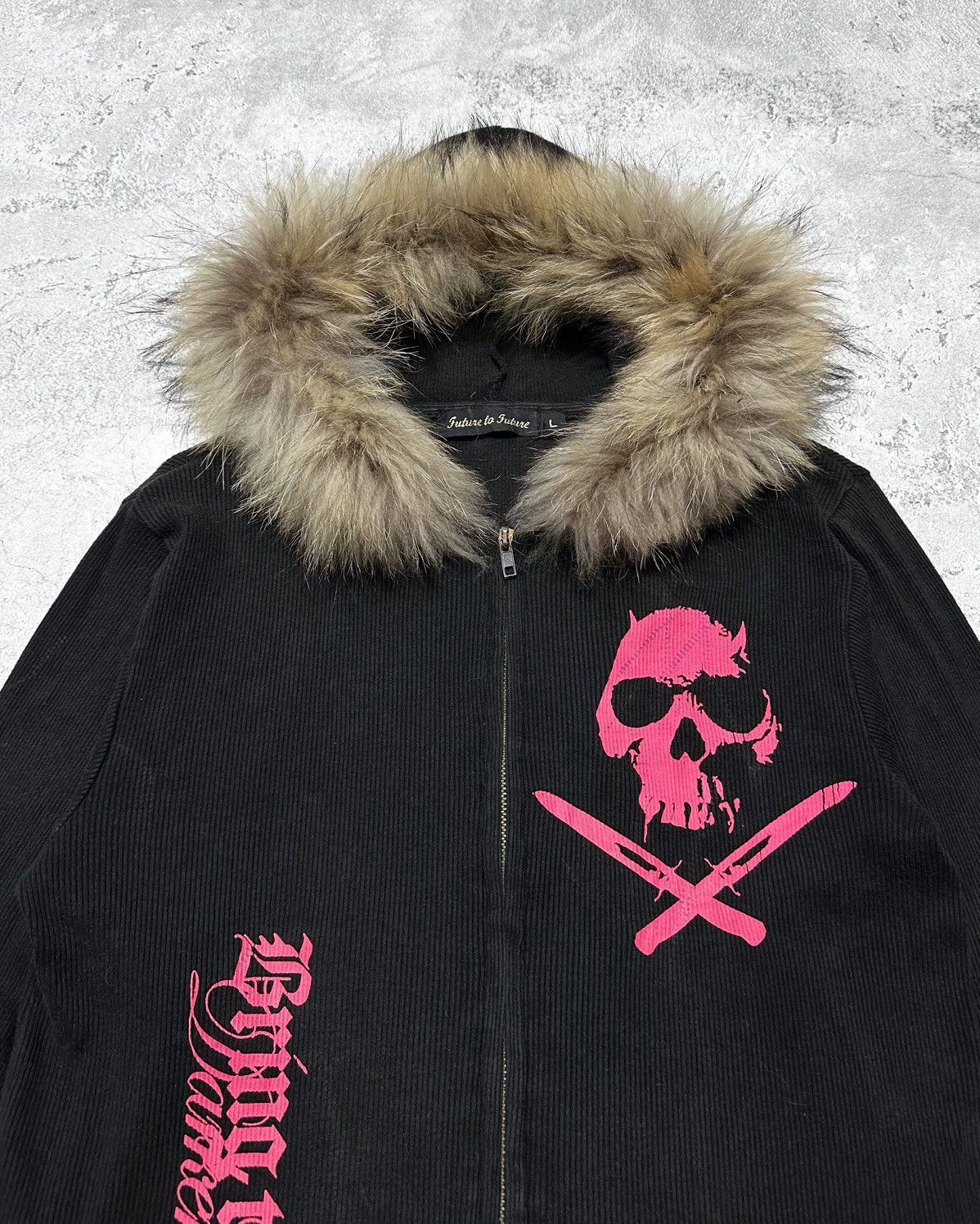 Japanese Brand Y2k Future To Future Fur Hoodie Ifsixwasnine Lgb Style Size US XS / EU 42 / 0 - 2 Thumbnail