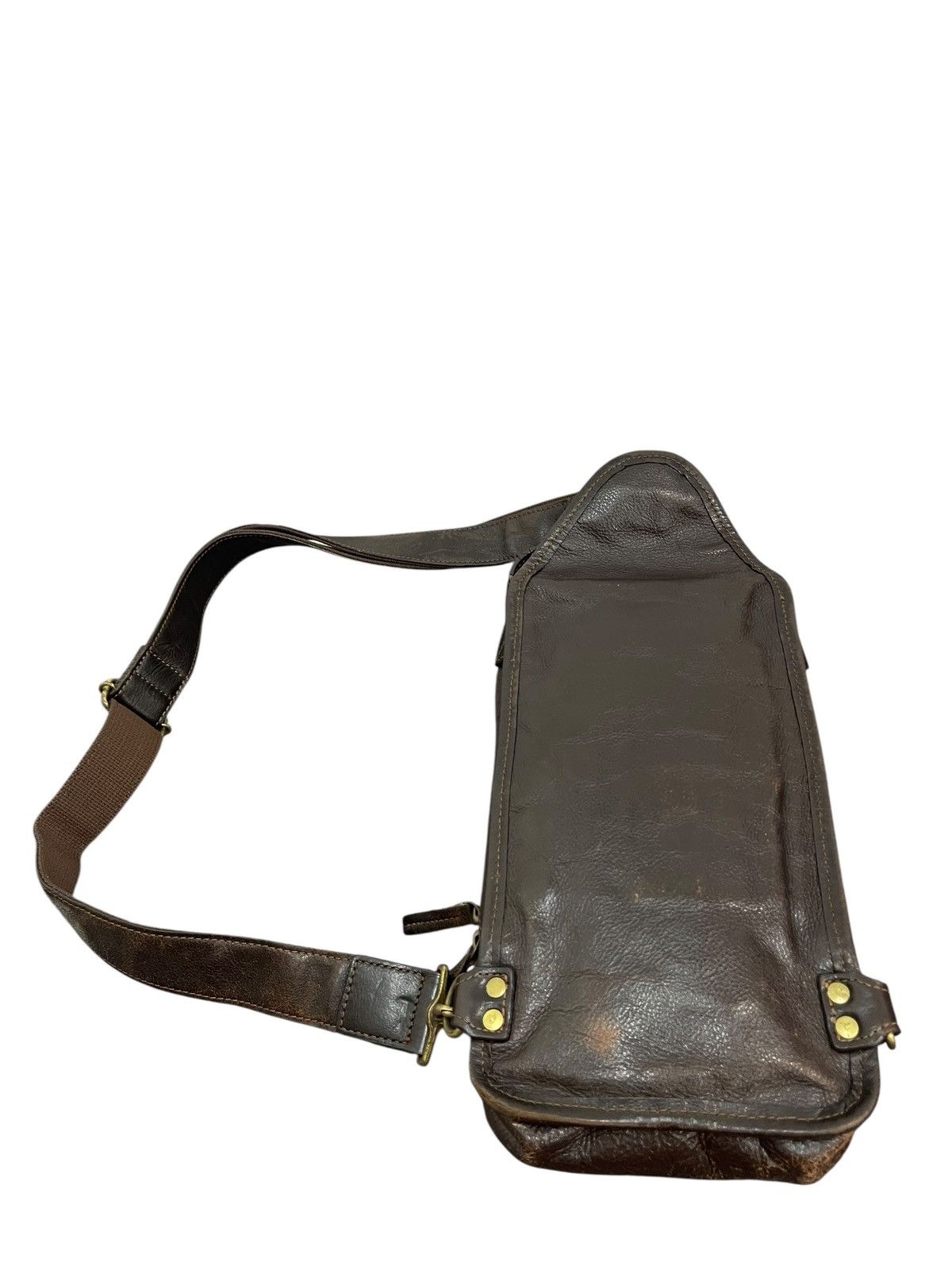 Genuine Leather Full Leather Chelica Cross Body Bag 6🟩 Size ONE SIZE - 10 Thumbnail