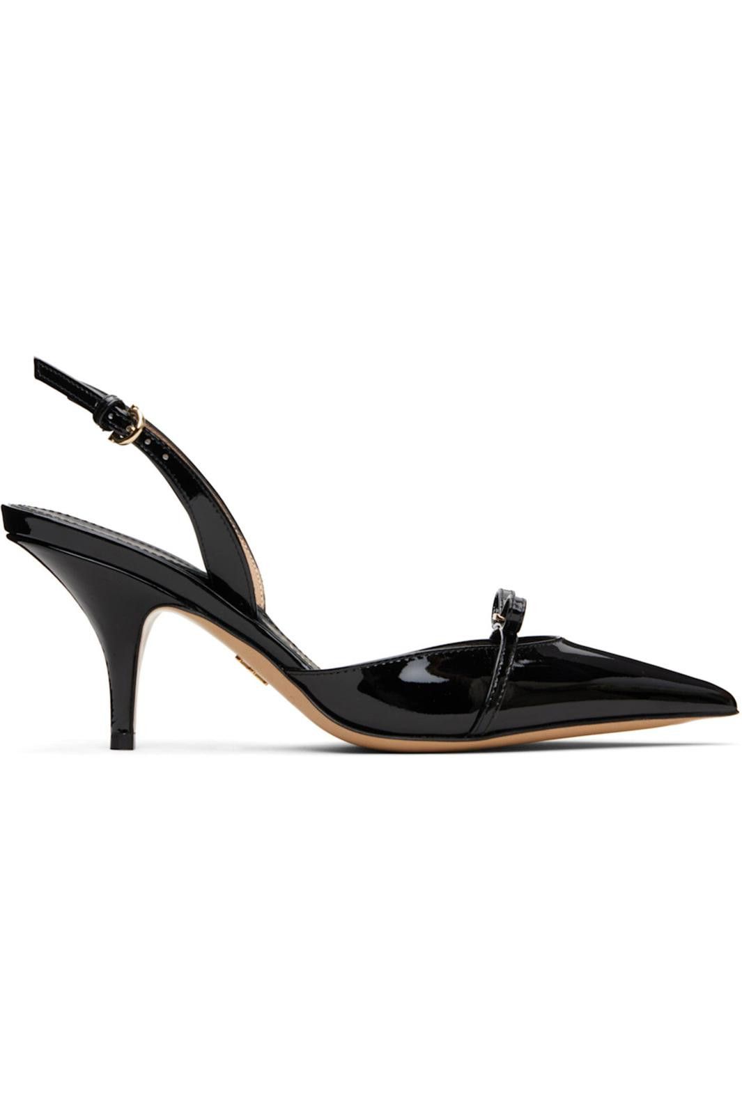 Salvatore Ferragamo Ferragamo Mini Bow Slingback Pumps Size US 4 / IT 34 - 1 Thumbnail