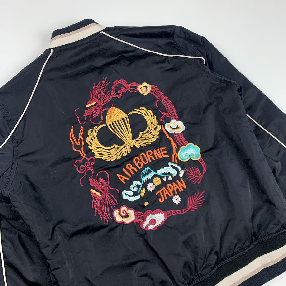 Japanese Brand × Schott Schott NYC “Airborne Japan” flight bomber jacket wmns Size M / US 6-8 / IT 42-44 - 5 Thumbnail