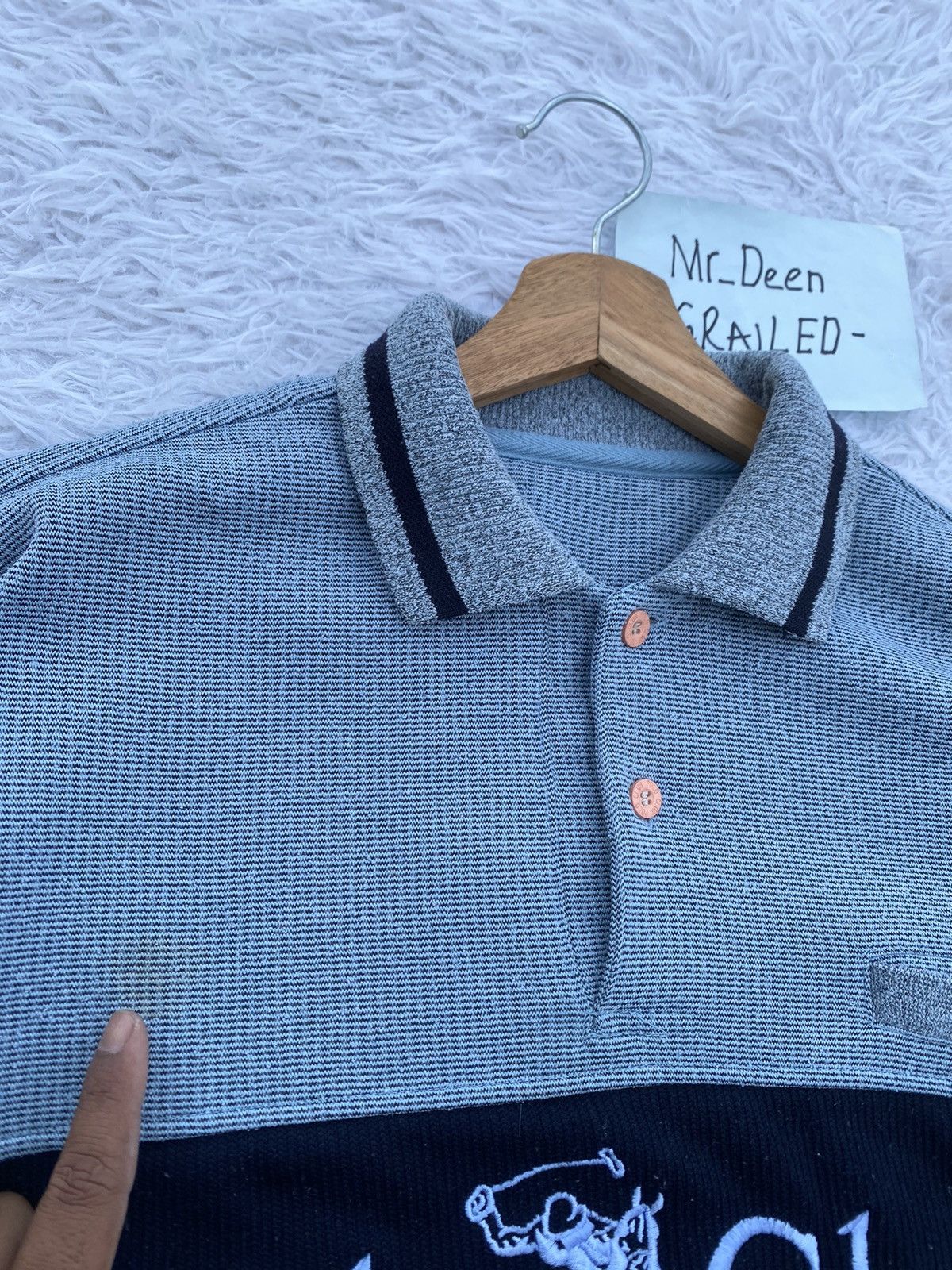 Beverly Hills Polo Club Vintage 90s Polo Club Big Logo Spellout Big Pony Sweater Size US M / EU 48-50 / 2 - 9 Thumbnail