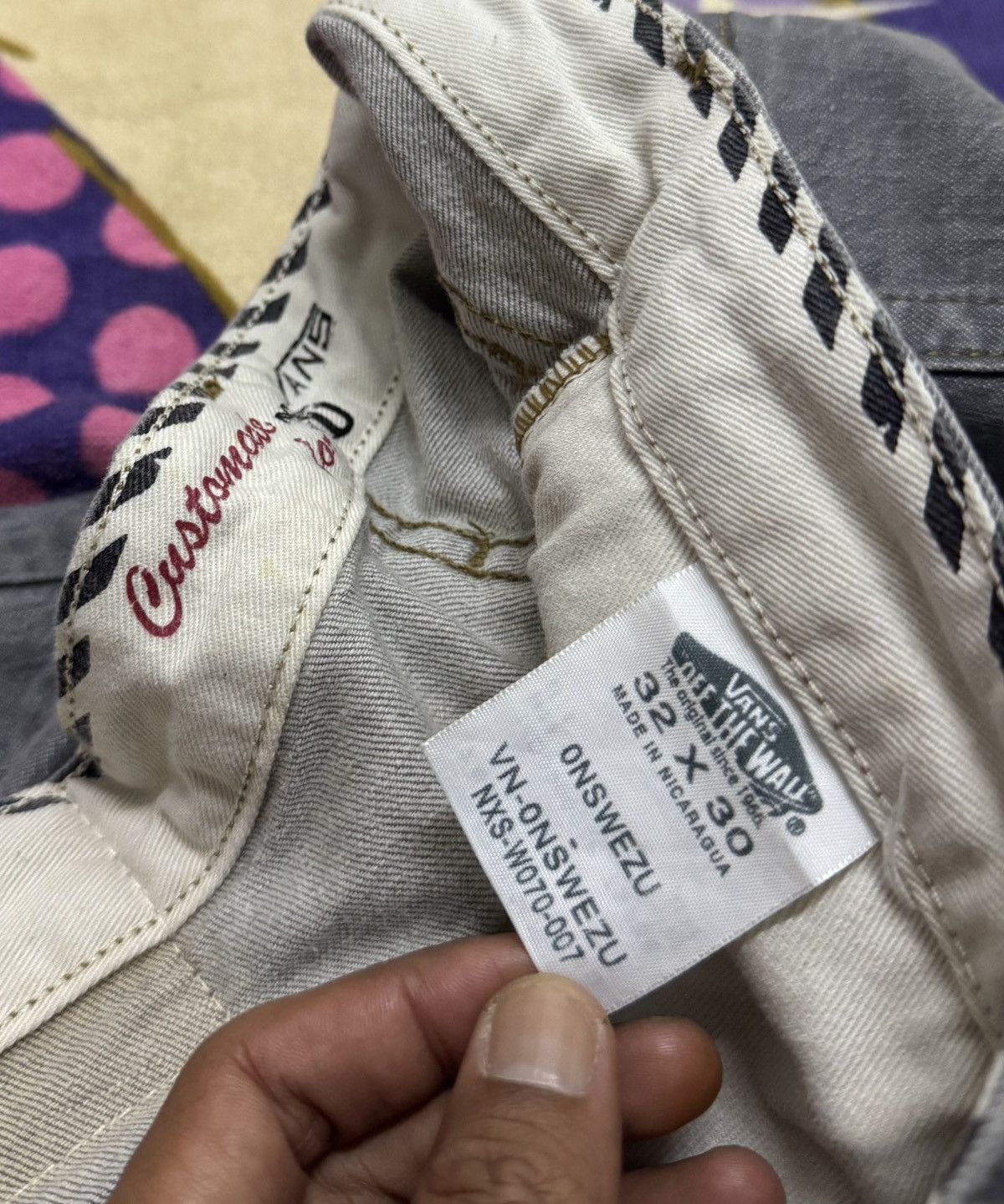 Vans VANS Made Nicaragua Denim Pant Size US 33 - 10 Thumbnail