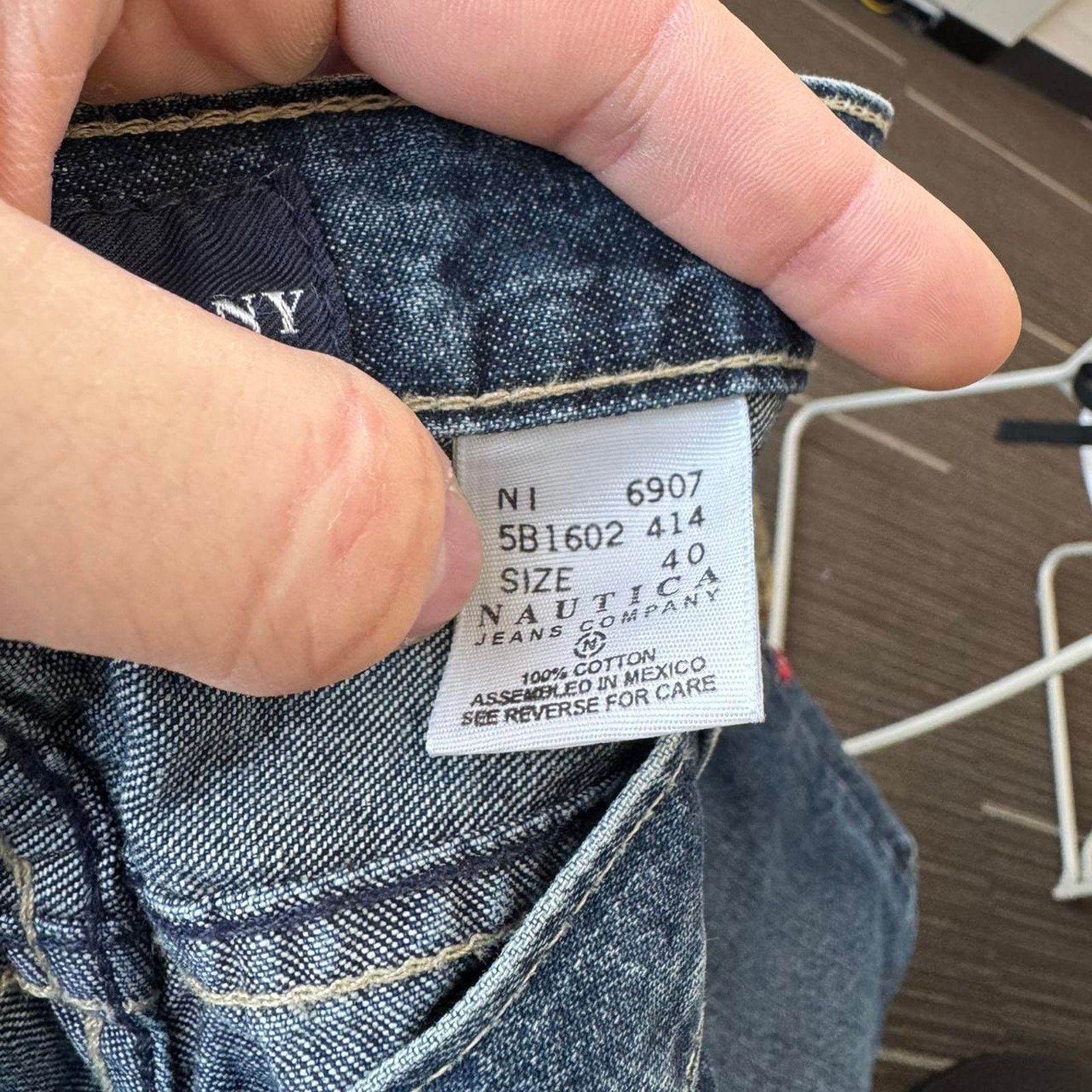 Nautica Vintage 90s y2k Nautica Denim Jeans Baggy blue denim shorts Size US 40 / EU 56 - 4 Thumbnail