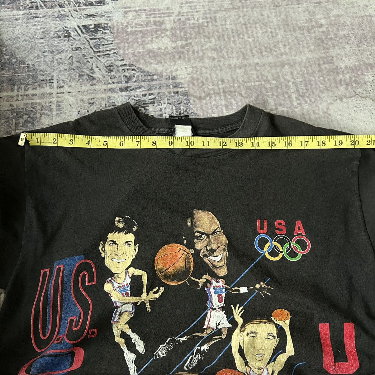 USA Olympics Vintage Olympic Usa Overprint Tshirt Size US M / EU 48-50 / 2 - 17 Thumbnail