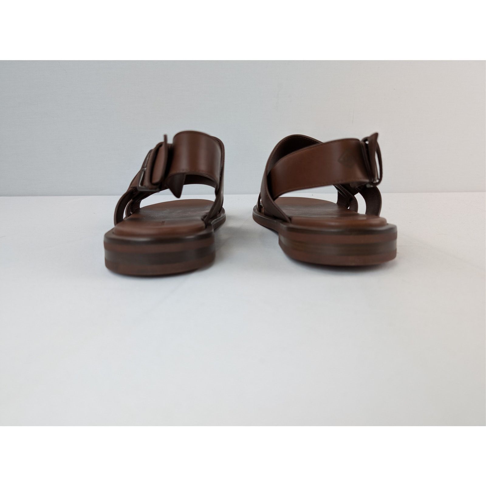 Loro Piana o1rshd1 Slide Sandal Walk Kudu in Aestival Brown Size US 12 / EU 45 - 12 Thumbnail