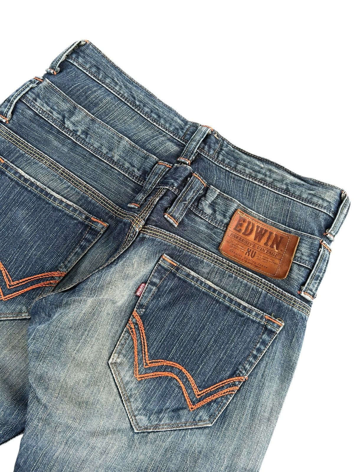 Kapital Double Waist Vintage Edwin Japanese Brand Denim jeans Size US 30 / EU 46 - 5 Thumbnail