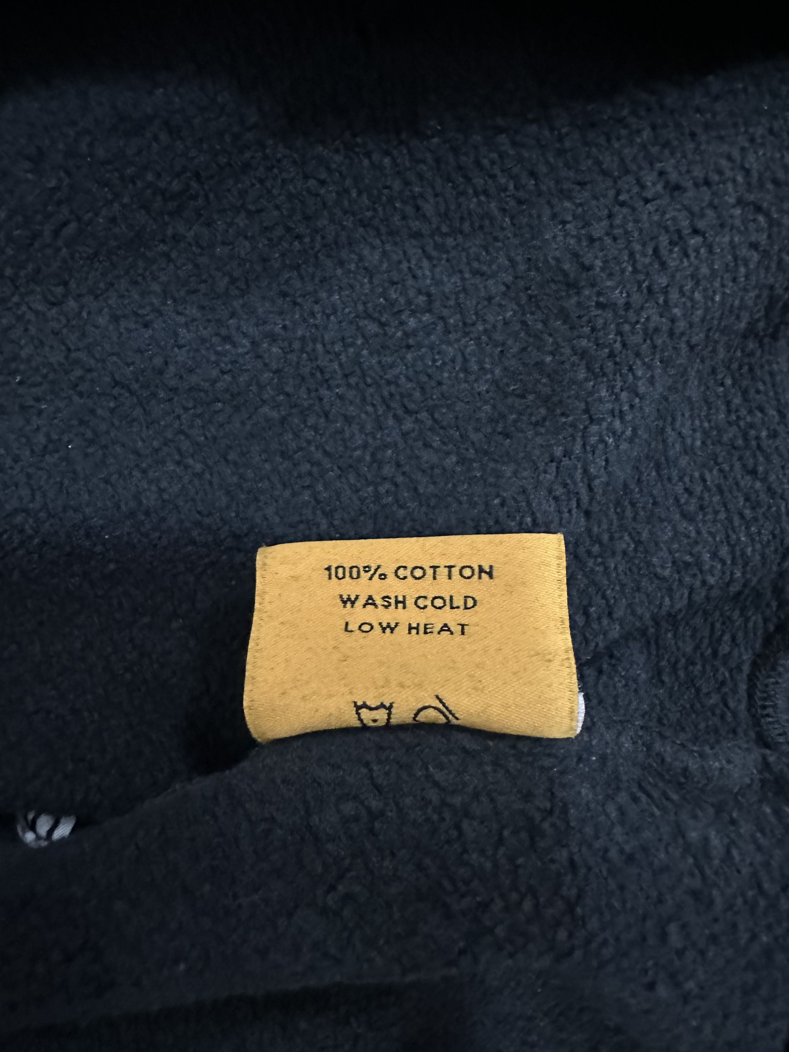 Gallery Dept. GALLERY DEPT SUN FADED ENGLISH ZIP HOODIE BLACK XL Size US XL / EU 56 / 4 - 4 Thumbnail