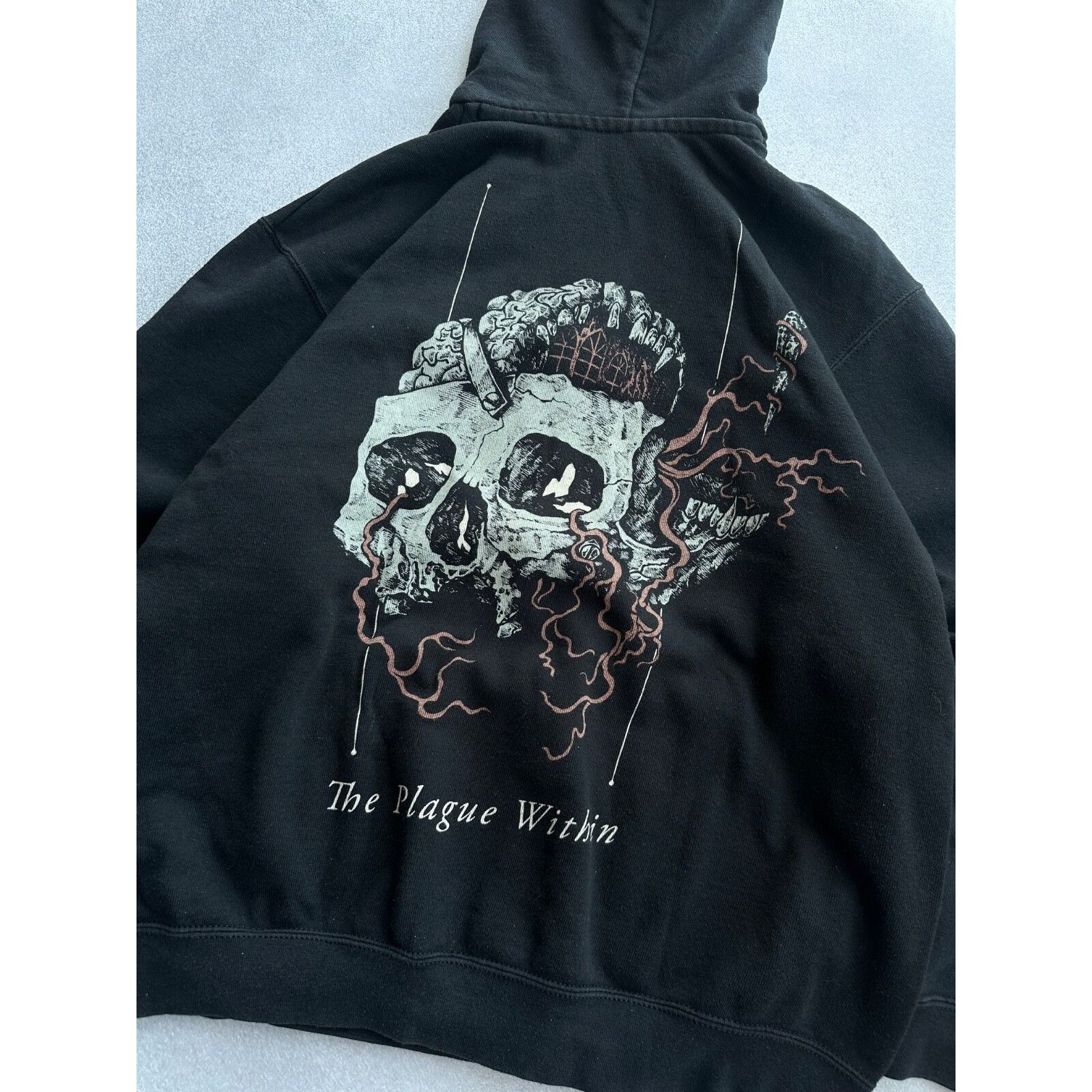 Ed Hardy VTG Paradise Lost The Plague Within Metal Rock Band Hoodie Size US L / EU 52-54 / 3 - 5 Thumbnail