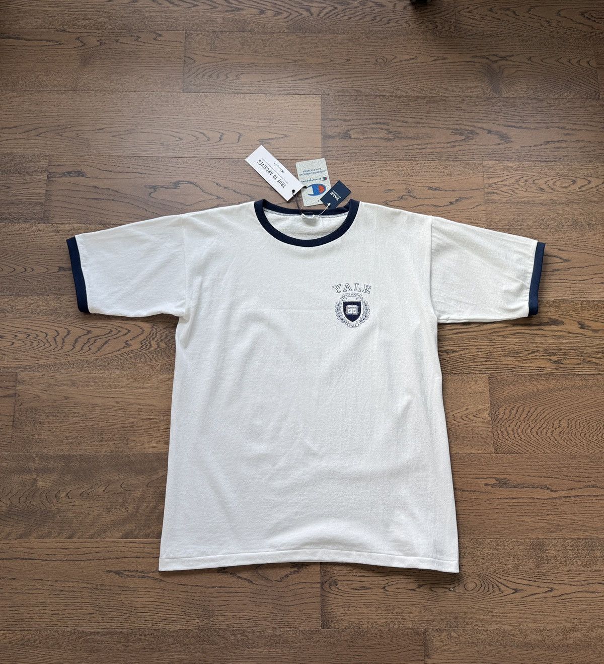Champion Champion Japan Made True to Archives YALE University T Shirt Size US XL / EU 56 / 4 - 15 Thumbnail