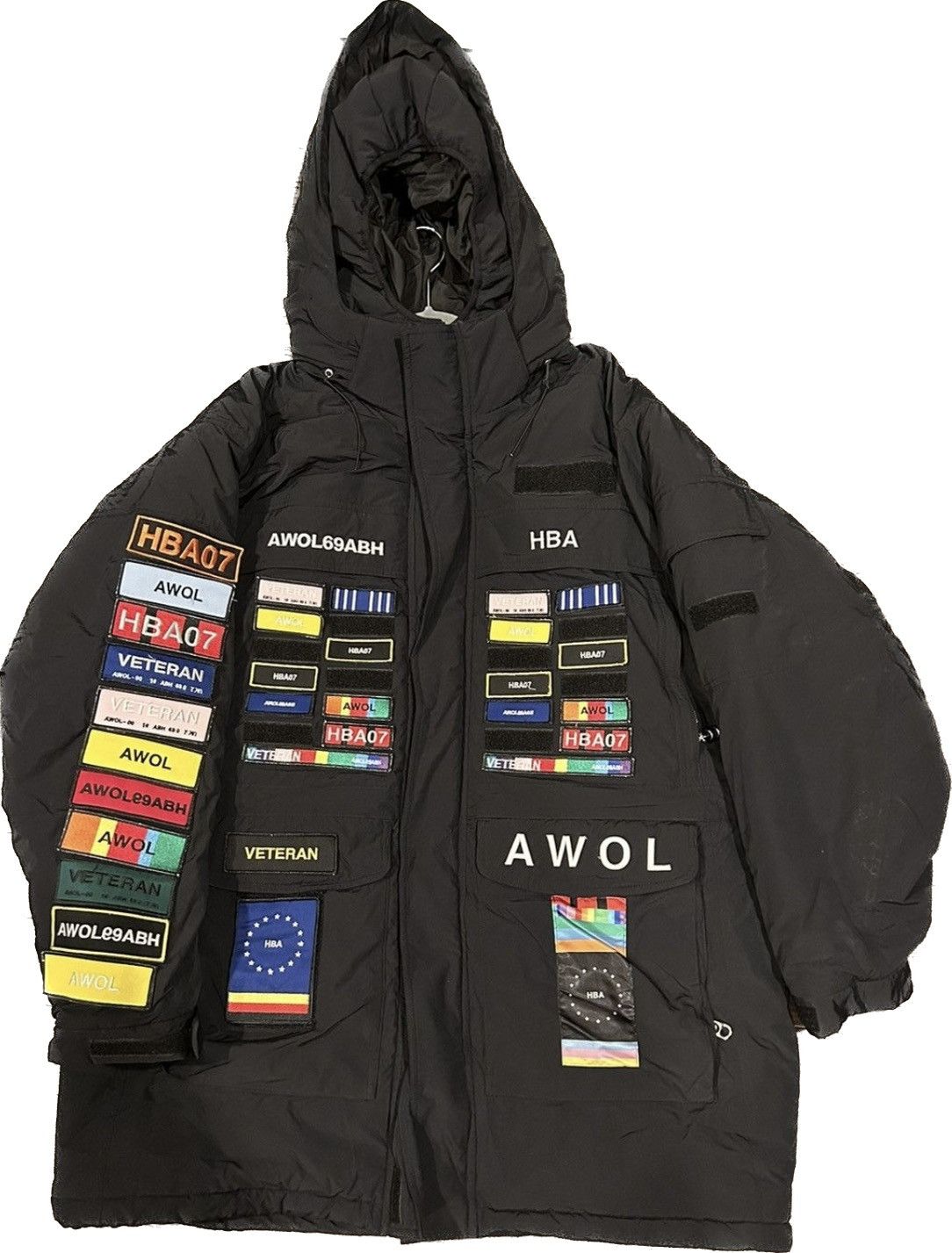 トップス Hood By Air Zip Gimmick Printed Parka Hood By Air Puffer | Grailed