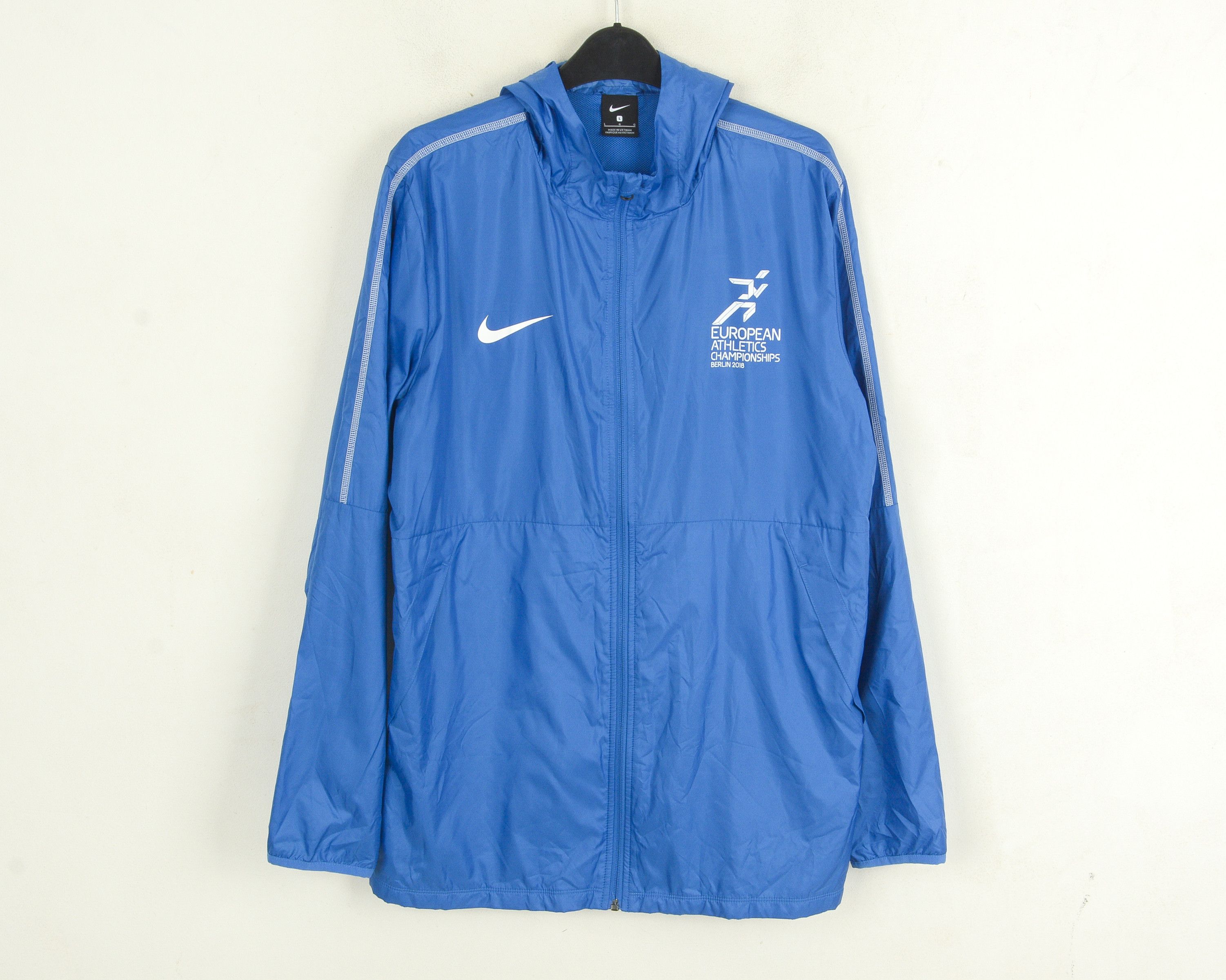 Nike European Athletics Championships Berlin 2018 L Windbreaker Size US L / EU 52-54 / 3 - 1 Thumbnail
