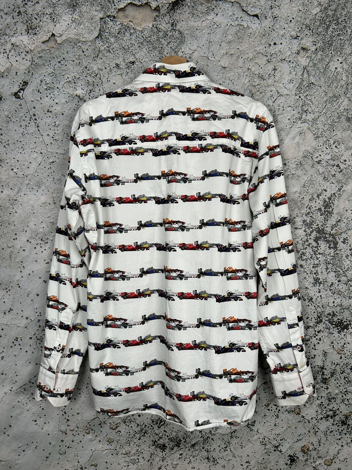 Formula 1 Vintage F1 Racing Shirt Motorsport BMW Mercedes Benz Rare Size US L / EU 52-54 / 3 - 6 Thumbnail