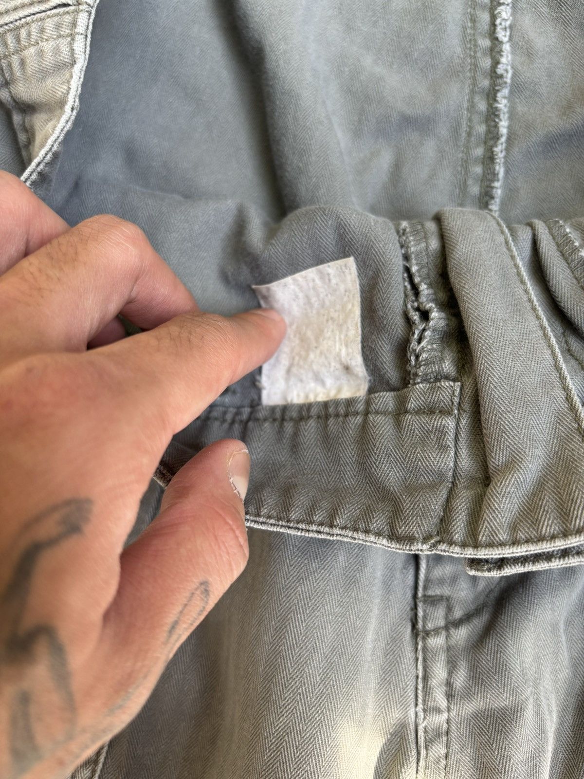 Japanese Brand Vintage Japanese brand Paralyser cargo pants military model. Size US 32 / EU 48 - 5 Thumbnail