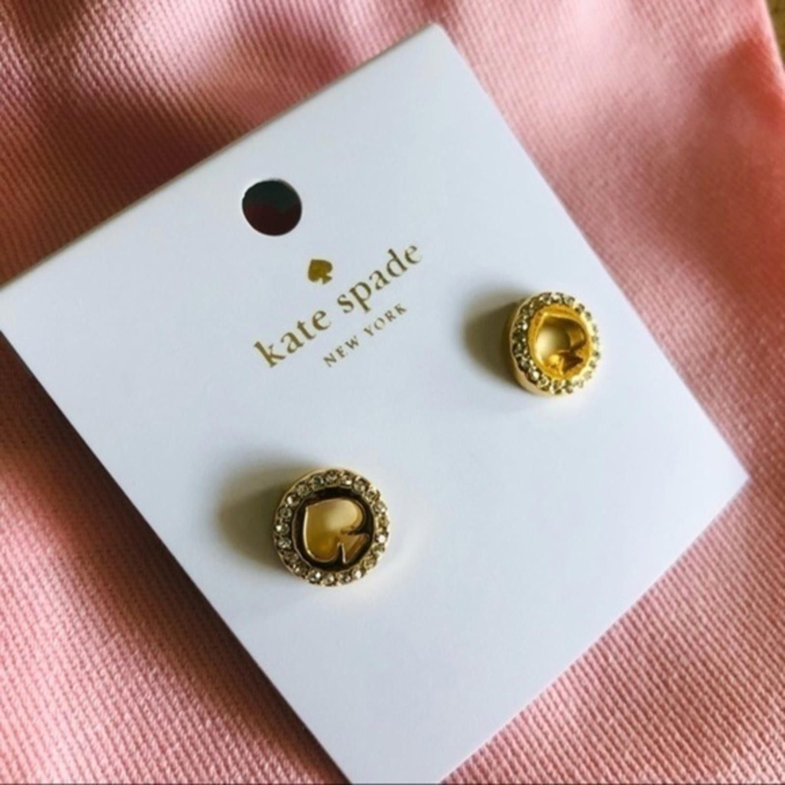 Kate Spade Kate Spade Logo Stud Earrings NWT Size ONE SIZE - 1 Thumbnail