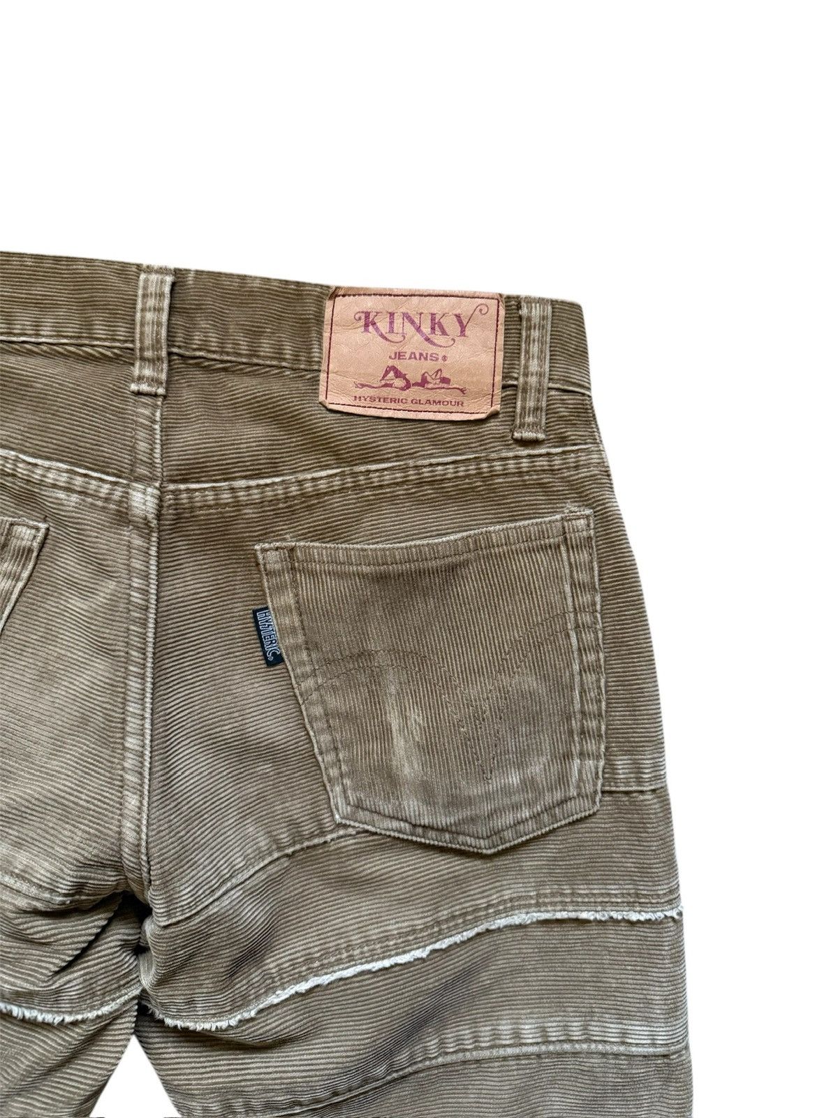 Hysteric Glamour Hysteric glamour tan corduroy hagi Size US 27 - 4 Thumbnail
