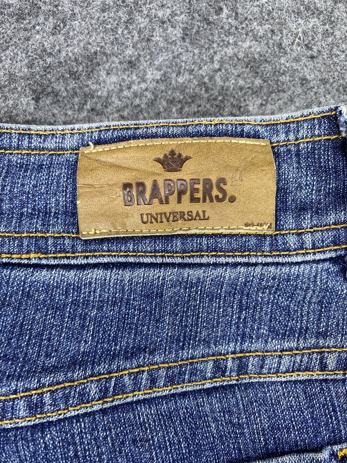 Japanese Brand × Jean Japanese Brand Brappers Flared Blue Jeans - J1033 Size 26" / US 2 / IT 38 - 11 Thumbnail