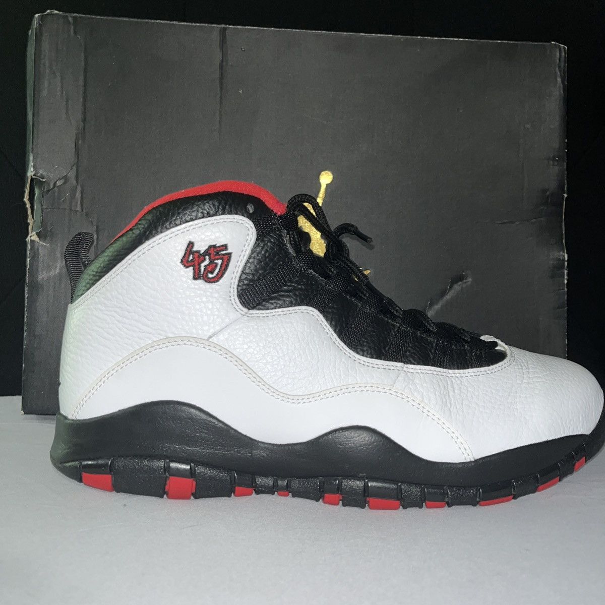 image of Jordan Brand 10 Double Nickel 2015 - Size 11 Shoes in White, Men's