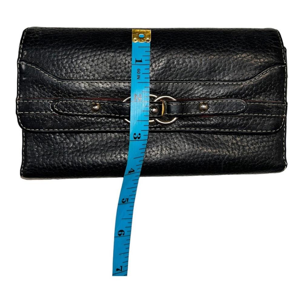 Wilsons Leather Wilsons Leather l Black Leather Folding Wallet Size ONE SIZE - 3 Thumbnail