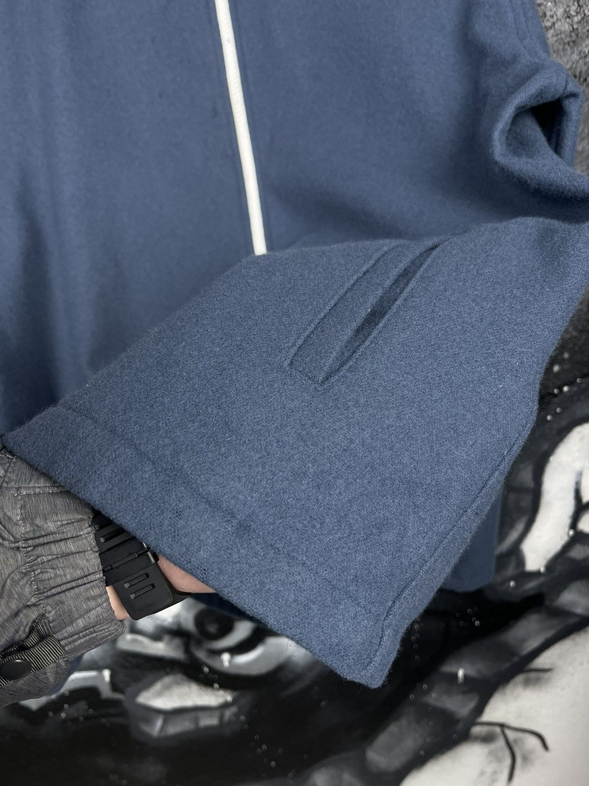 Noon Goons Noon Goons Blue Wool Full Zip Jacket Men’s Size L Size US L / EU 52-54 / 3 - 7 Thumbnail