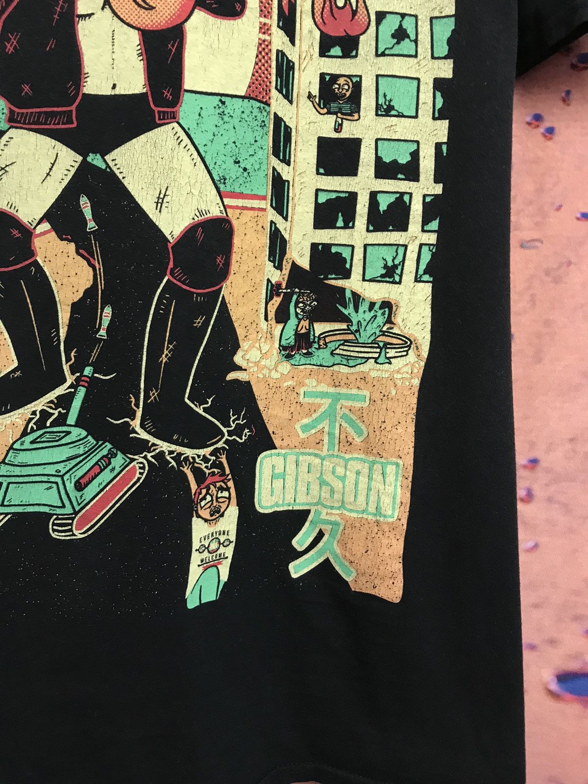 Band Tees × Vintage Vintage Gibson band rock tee Size US XL / EU 56 / 4 - 3 Thumbnail