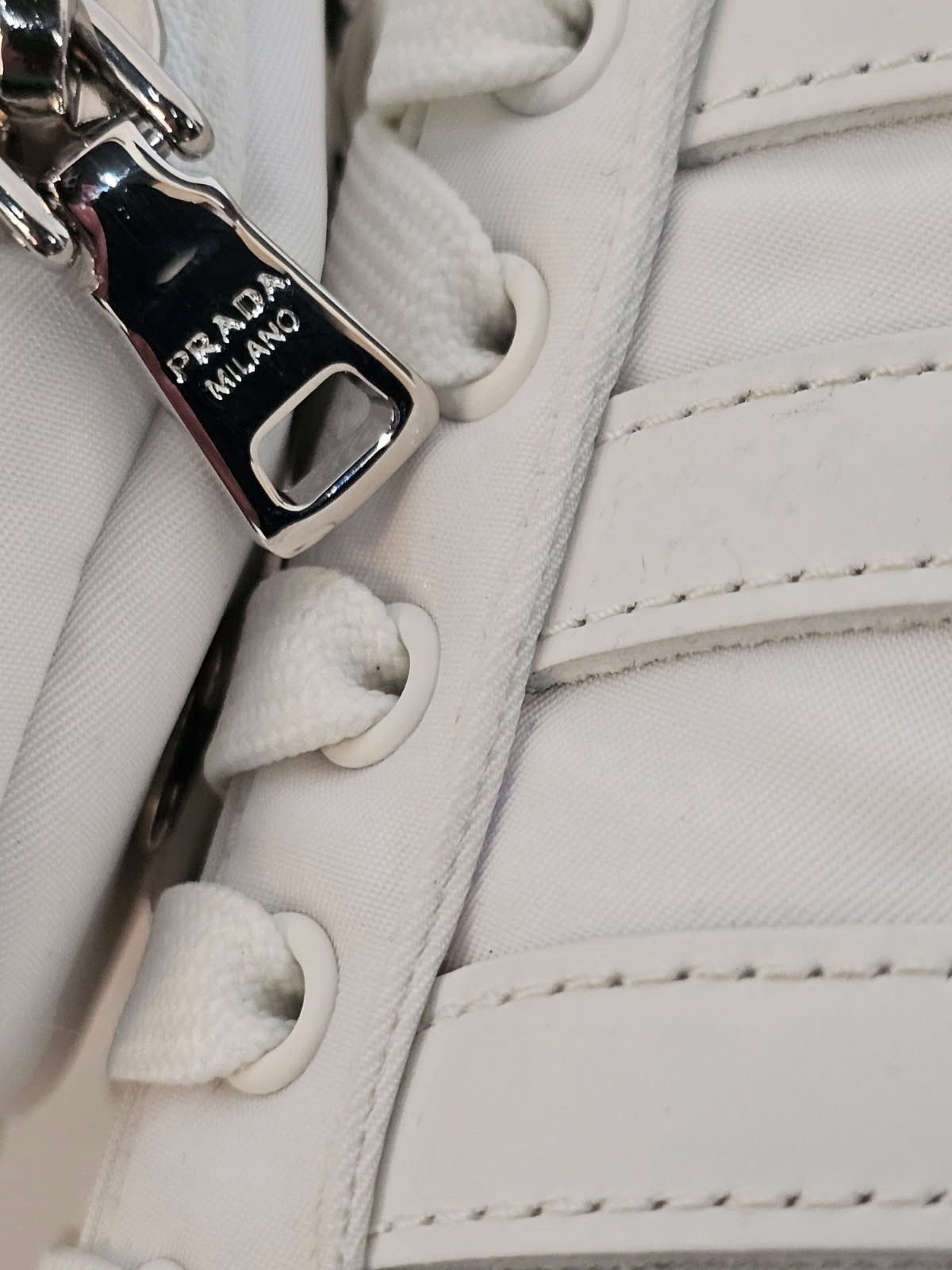 Adidas × Prada Adidas x Prada White Re-Nylon size 10.5 Size US 10.5 / EU 43-44 - 9 Thumbnail
