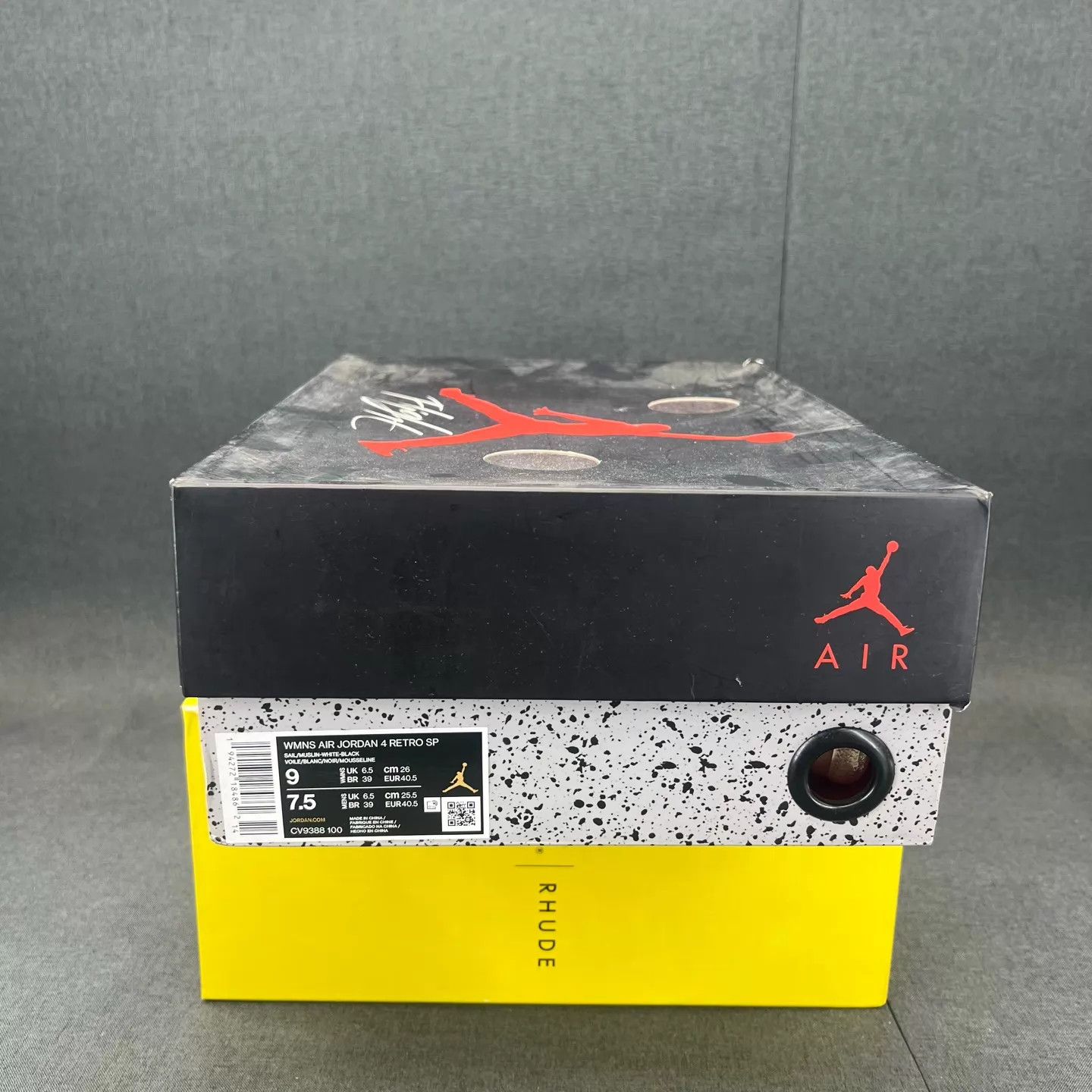 Nike Air Jordan 4 White Sail US 40.5 New Condition Size US 7.5 / EU 40-41 - 9 Thumbnail